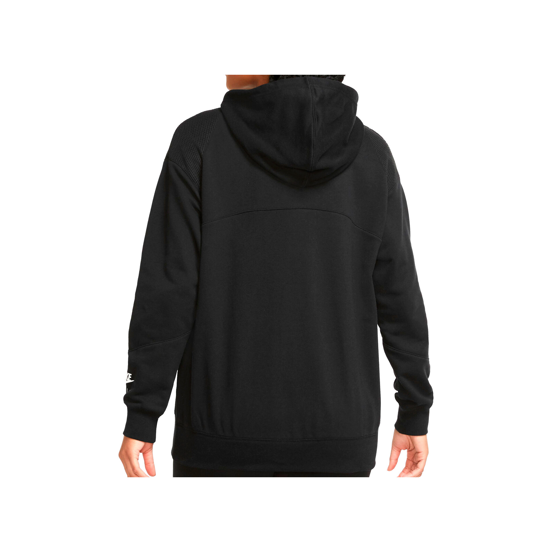 Nike Sudadera Mujer W NSW AIR FLC HOODIE vista trasera Nike Sudadera Mujer W NSW AIR FLC HOODIE vista trasera