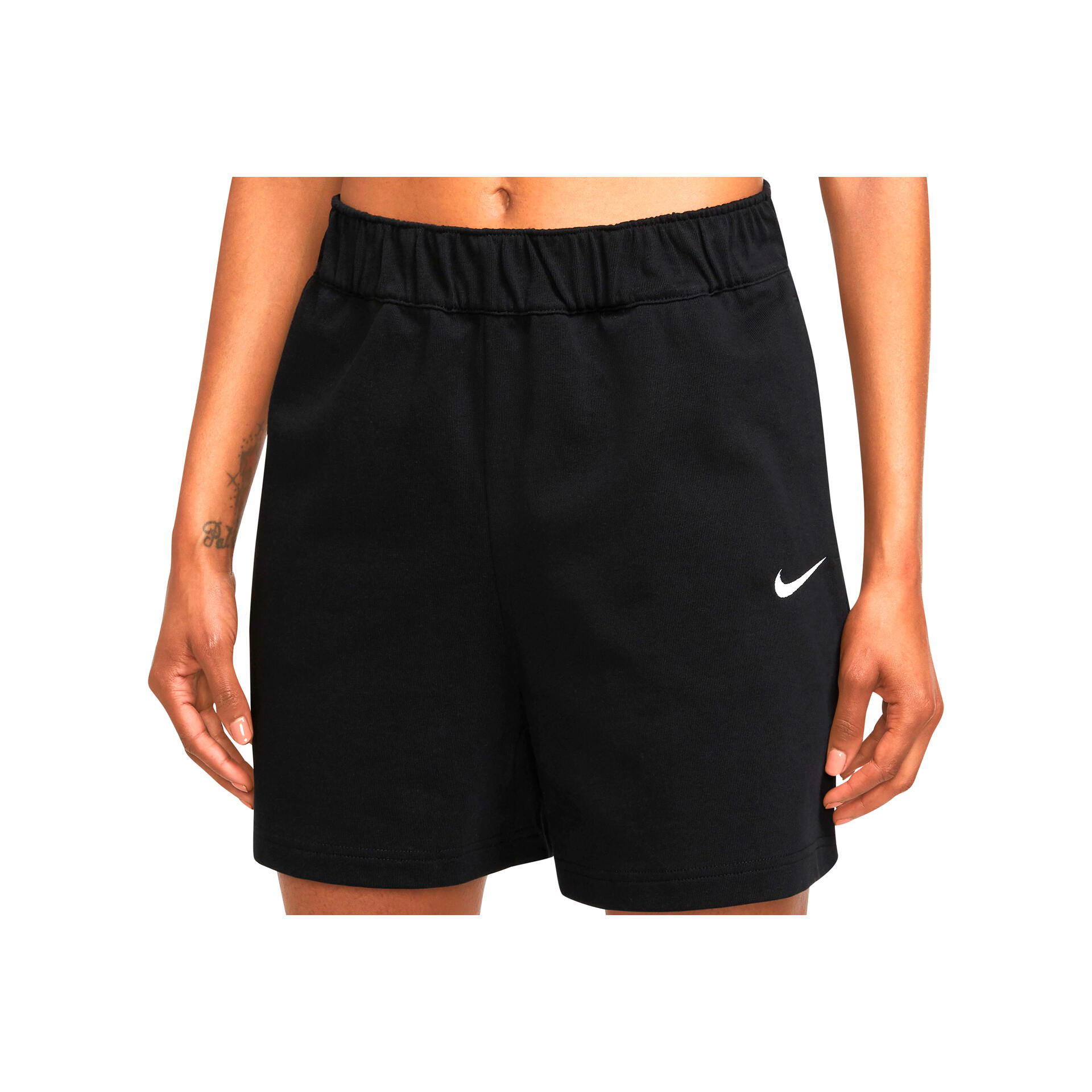 Nike Pantalón Corto/Shorts Mujer W NSW JRSY SHORT vista frontal Nike Pantalón Corto/Shorts Mujer W NSW JRSY SHORT vista frontal