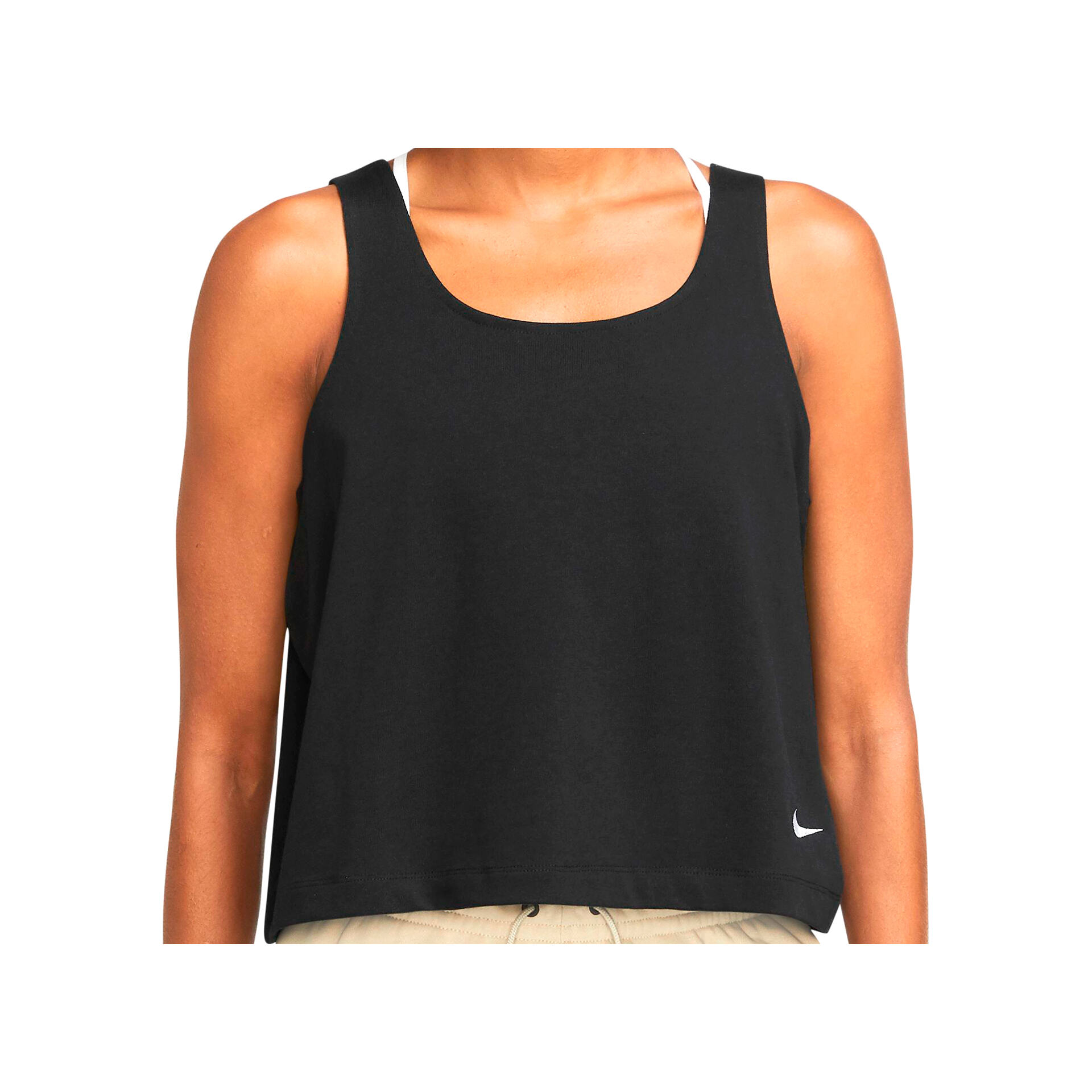 Nike Camiseta Mujer W NSW JRSY TANK TOP vista frontal Nike Camiseta Mujer W NSW JRSY TANK TOP vista frontal