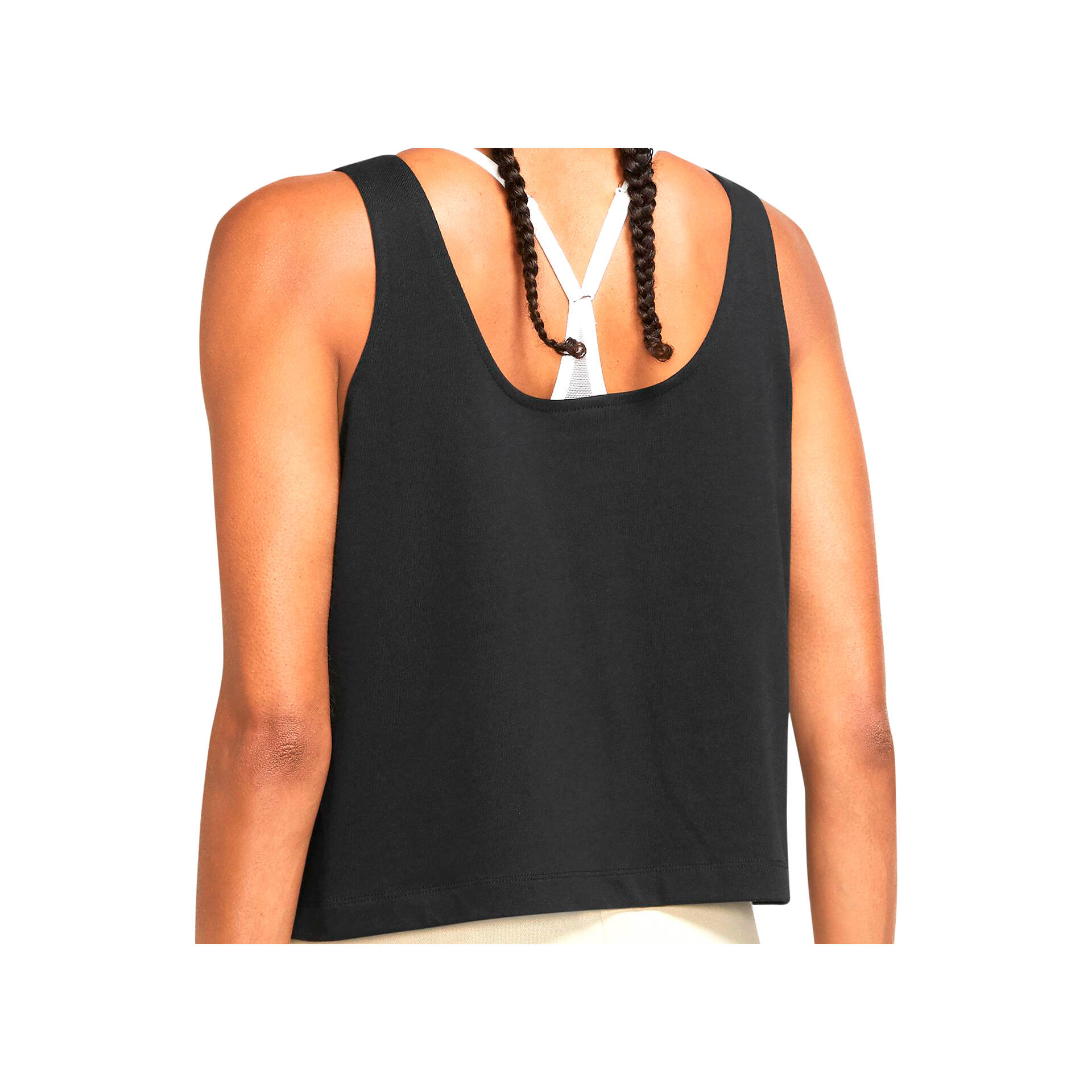 Nike Camiseta Mujer W NSW JRSY TANK TOP vista trasera Nike Camiseta Mujer W NSW JRSY TANK TOP vista trasera