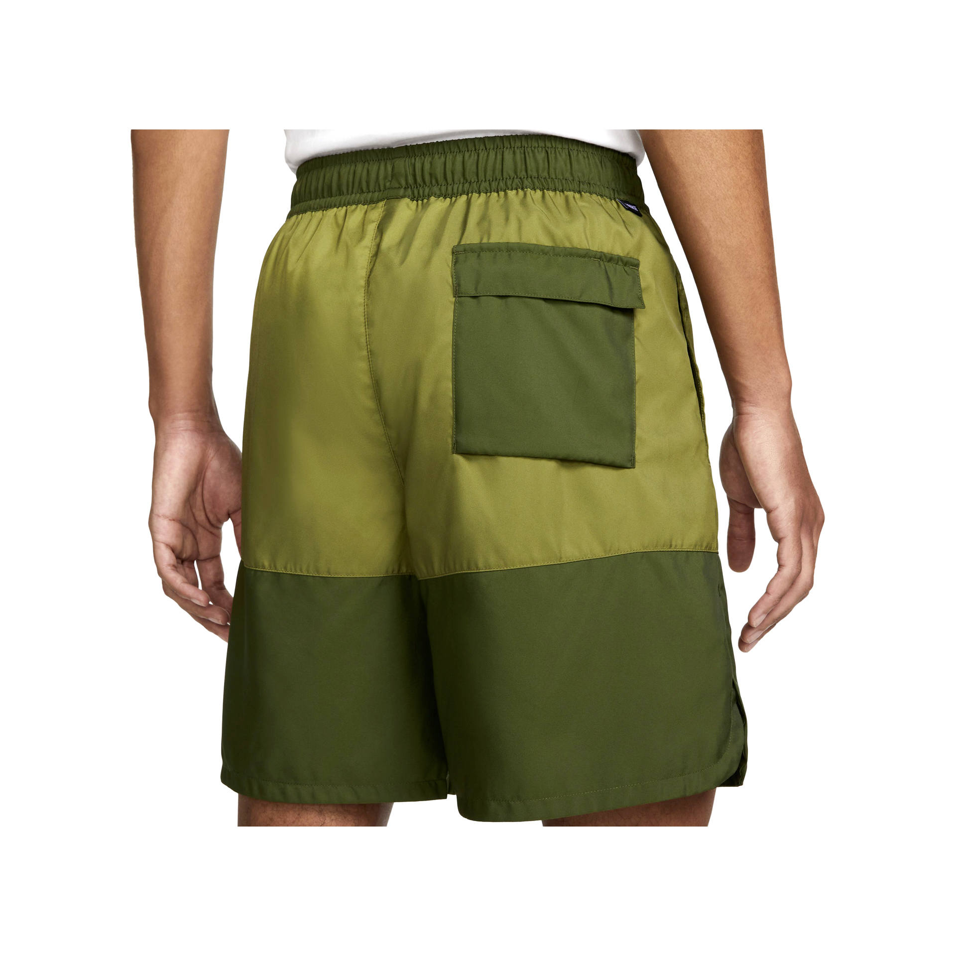 Nike Pantalón Corto Hombre M NSW SPE WVN FLOW LONG SHORT vista trasera Nike Pantalón Corto Hombre M NSW SPE WVN FLOW LONG SHORT vista trasera