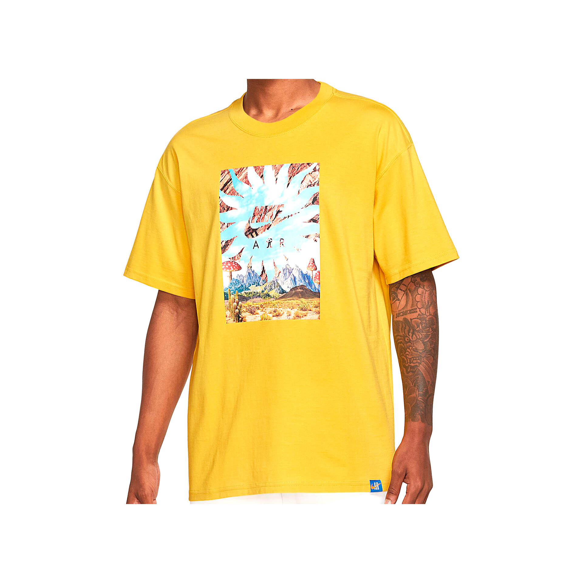 Nike Camiseta Hombre M NSW DNA OPEN M90 TEE vista frontal Nike Camiseta Hombre M NSW DNA OPEN M90 TEE vista frontal