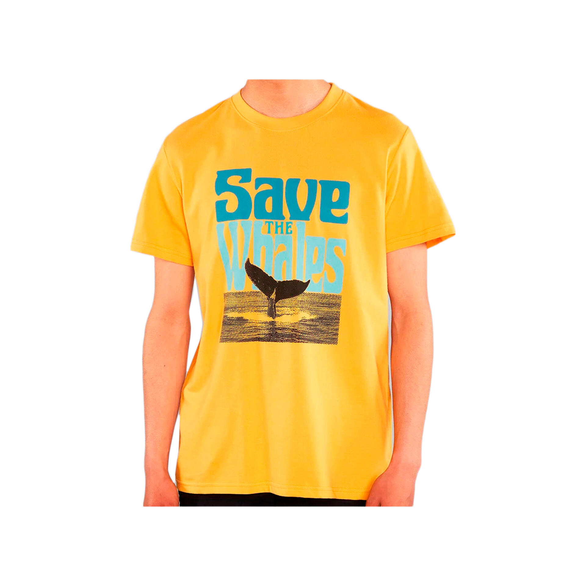 Dedicated Camiseta Hombre T-shirt Stockholm Save The Whales vista frontal Dedicated Camiseta Hombre T-shirt Stockholm Save The Whales vista frontal