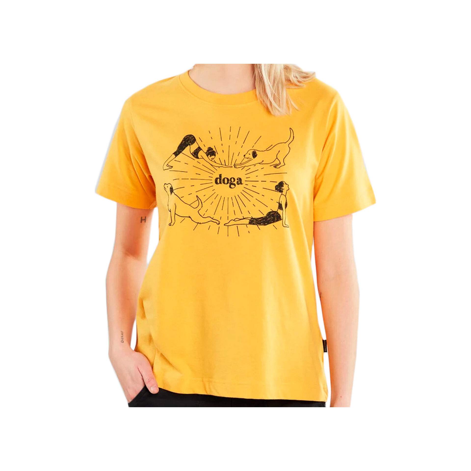Dedicated Camiseta Mujer T-shirt Mysen Doga vista frontal Dedicated Camiseta Mujer T-shirt Mysen Doga vista frontal