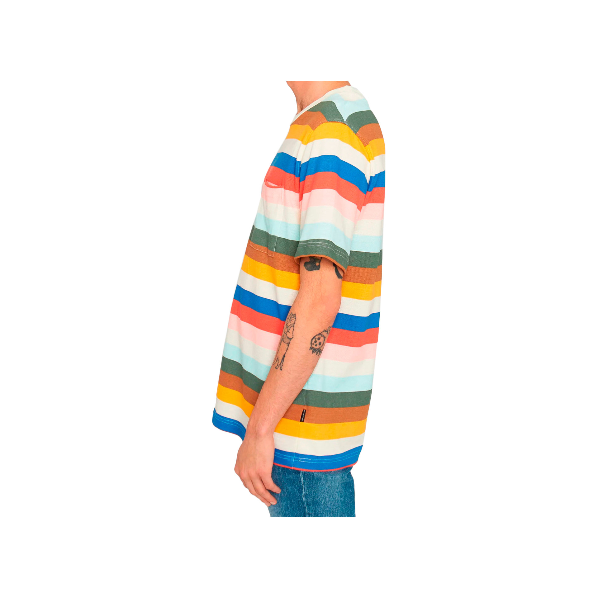 Dedicated Camiseta Hombre T-shirt Gustavsberg Stripes 03 Dedicated Camiseta Hombre T-shirt Gustavsberg Stripes 03