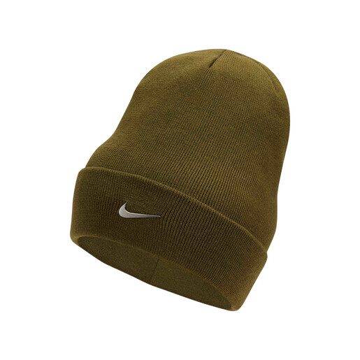 NIKE U NSW BEANIE CUFFED SWOOSH verde