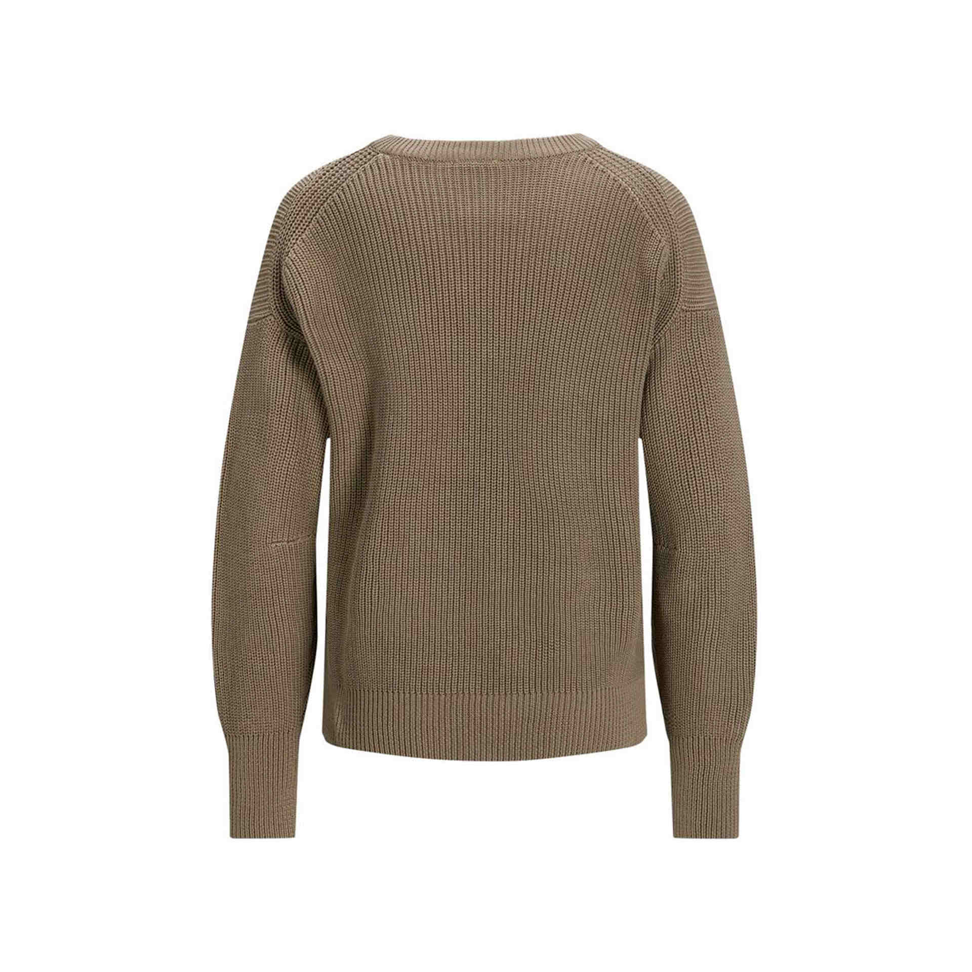 J&J Jersey Mujer JXMILA LS TWIST CREW NECK KNIT NOOS vista trasera J&J Jersey Mujer JXMILA LS TWIST CREW NECK KNIT NOOS vista trasera