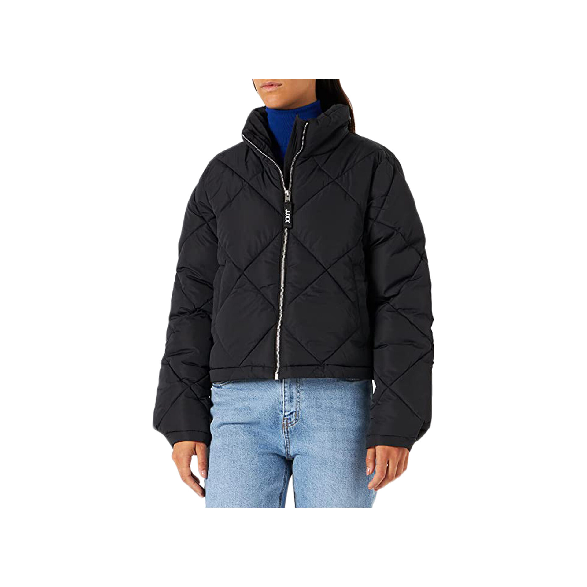 J&J Chaqueta Mujer JXPOWER SHORT QUILTED JACKET SN vista frontal J&J Chaqueta Mujer JXPOWER SHORT QUILTED JACKET SN vista frontal