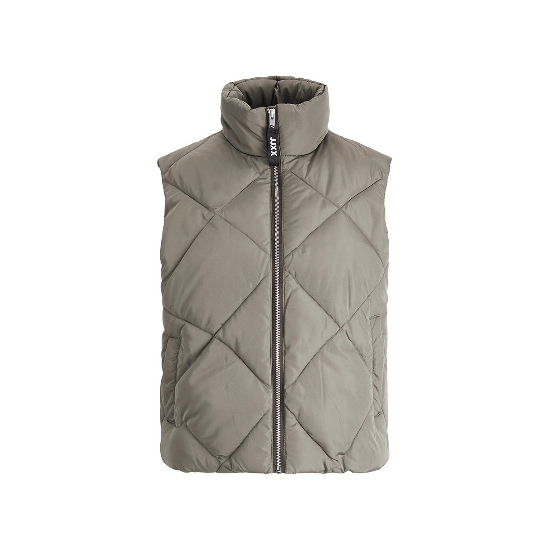 J&J Chaqueta Mujer JXFUME SHORT QUILTED VEST SN vista frontal J&J Chaqueta Mujer JXFUME SHORT QUILTED VEST SN vista frontal