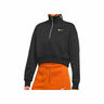 Nike Sudadera Mujer W NSW PHNX FLC QZ CROP vista frontal