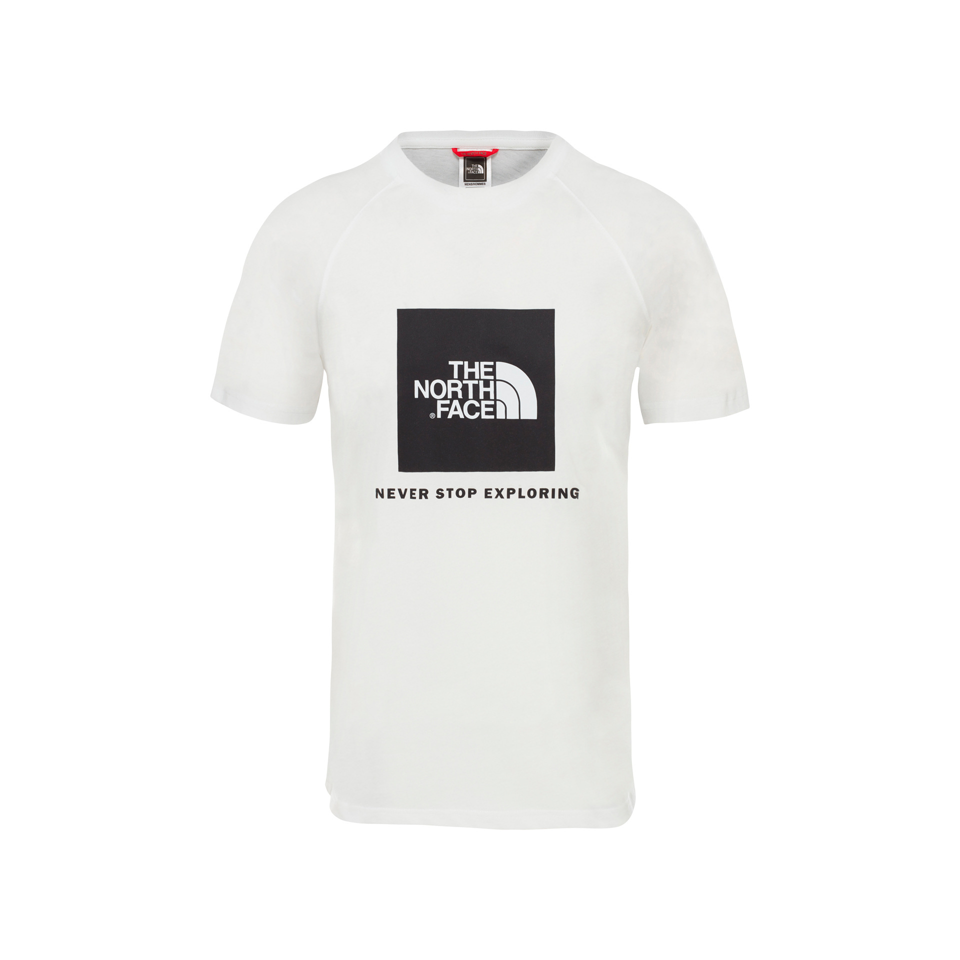 The North Face Camiseta Hombre M S/S RAGLAN REDBOX TEE - EU vista frontal The North Face Camiseta Hombre M S/S RAGLAN REDBOX TEE - EU vista frontal