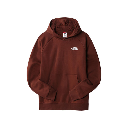 THE NORTH FACE M RAGLAN REDBOX HOODIE - EU marron