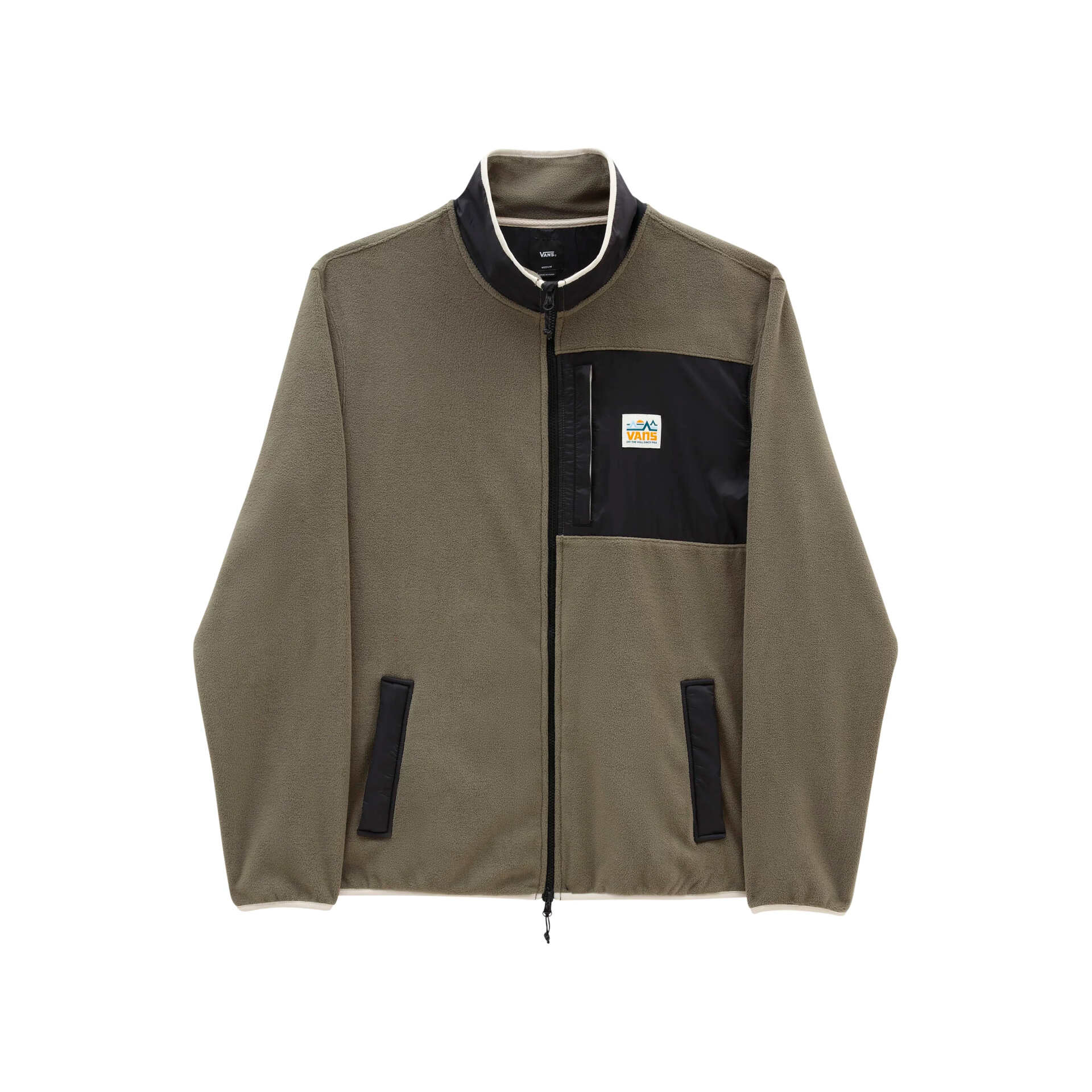 Vans Polar Abierto Hombre MT VANS FULL ZIP vista frontal Vans Polar Abierto Hombre MT VANS FULL ZIP vista frontal