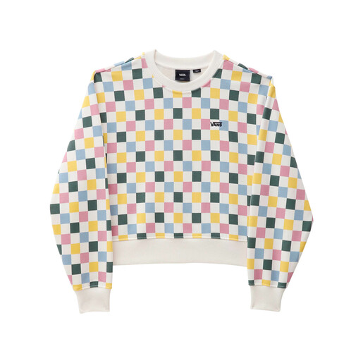 VANS ALL OVER LS CREW blanco