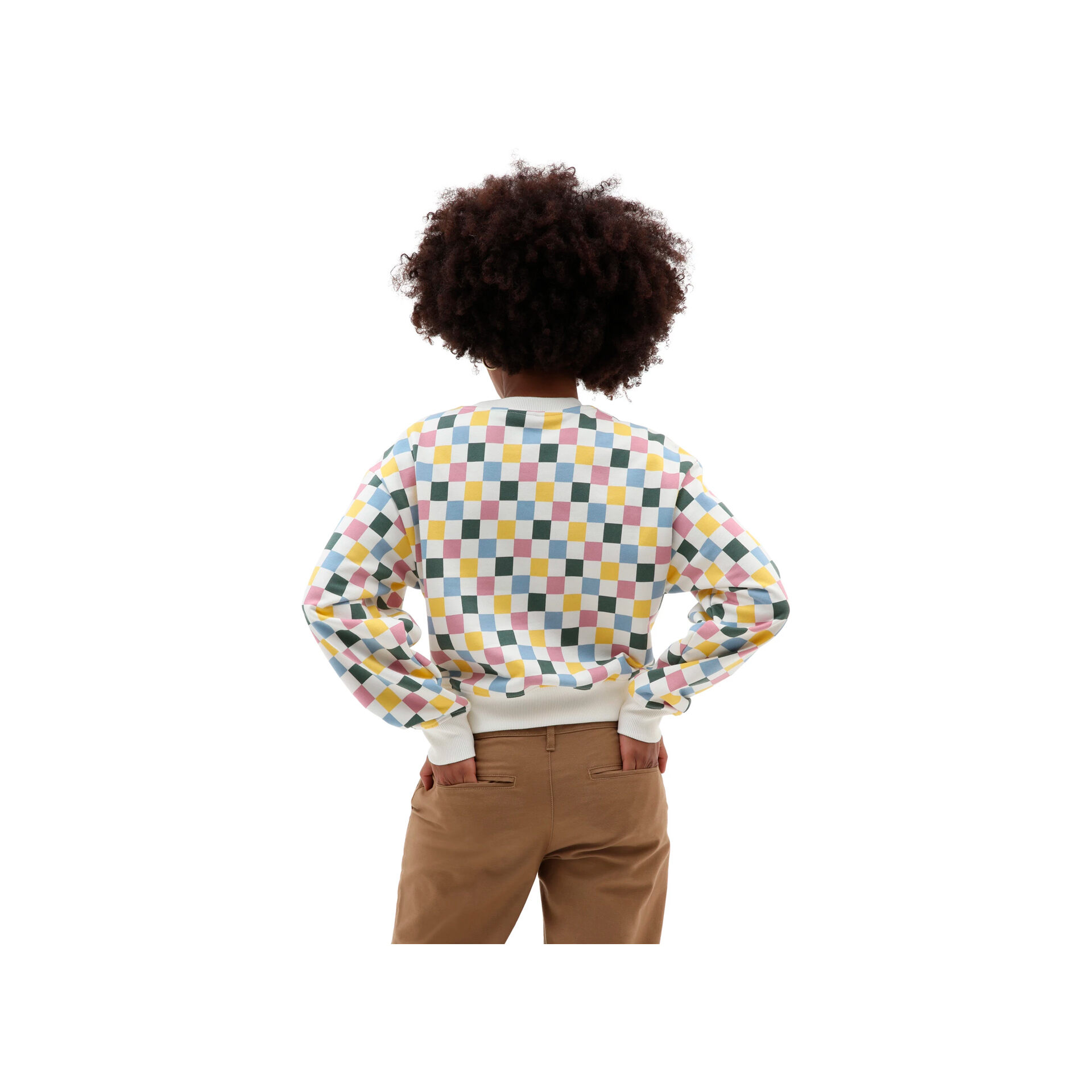 Vans Sudadera Mujer ALL OVER LS CREW 03 Vans Sudadera Mujer ALL OVER LS CREW 03