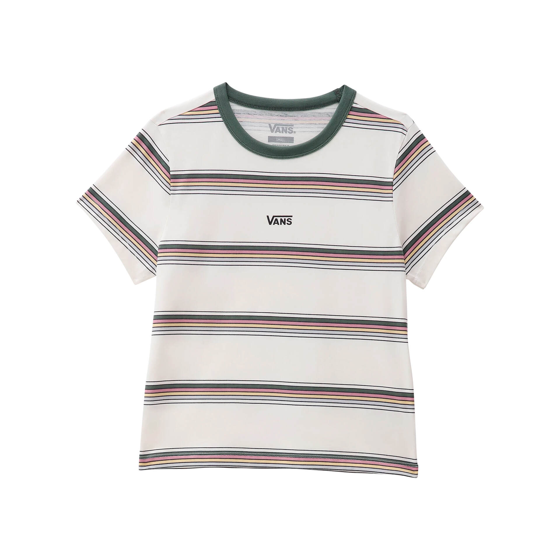 Vans Camiseta Mujer LINE DRIVEN MINI vista frontal Vans Camiseta Mujer LINE DRIVEN MINI vista frontal