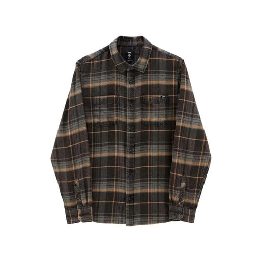 VANS PEDDINGTON LS WOVEN SHIRT negro