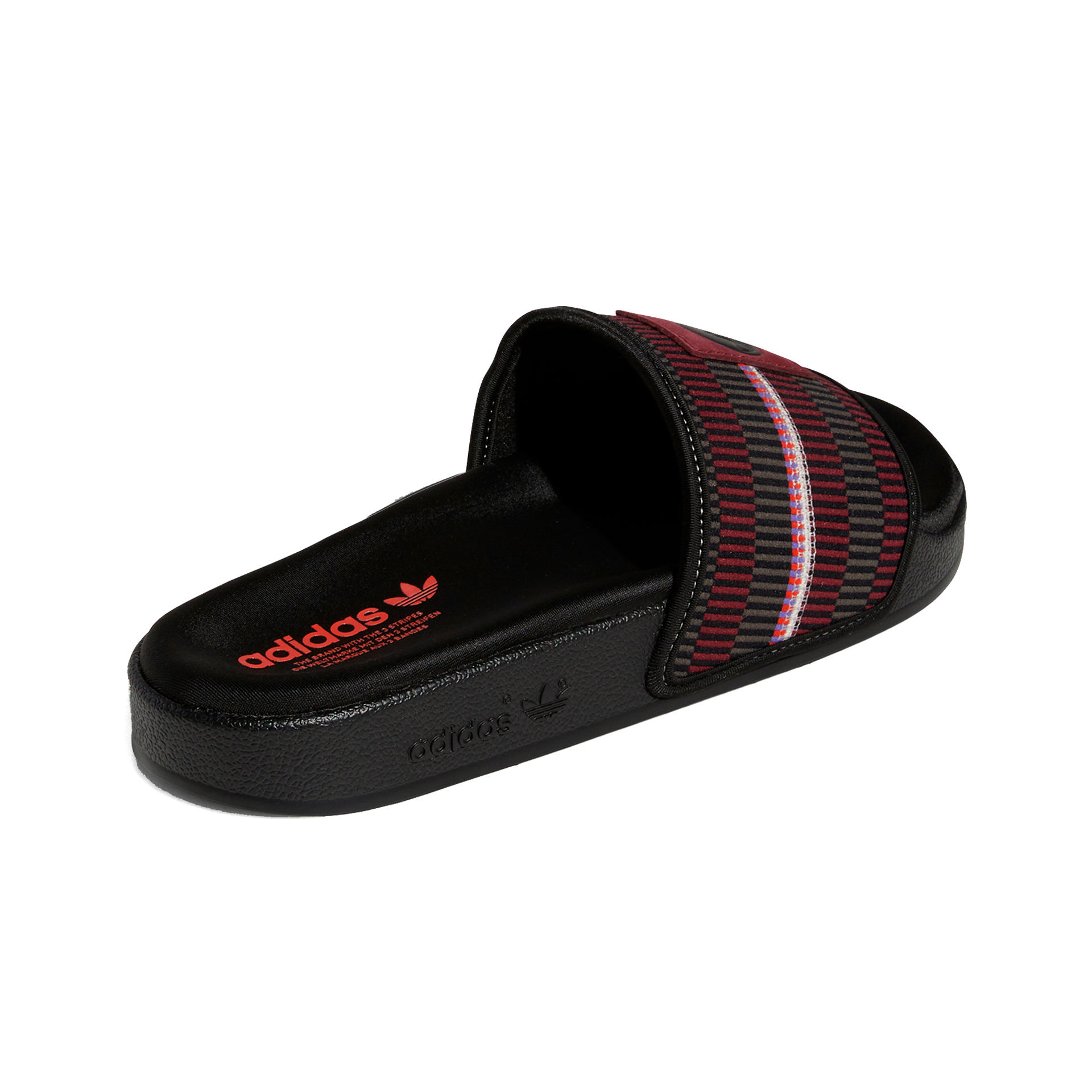 adidas Chancletas y Sandalias Hombre ADILETTE PATCHWORK vista trasera adidas Chancletas y Sandalias Hombre ADILETTE PATCHWORK vista trasera
