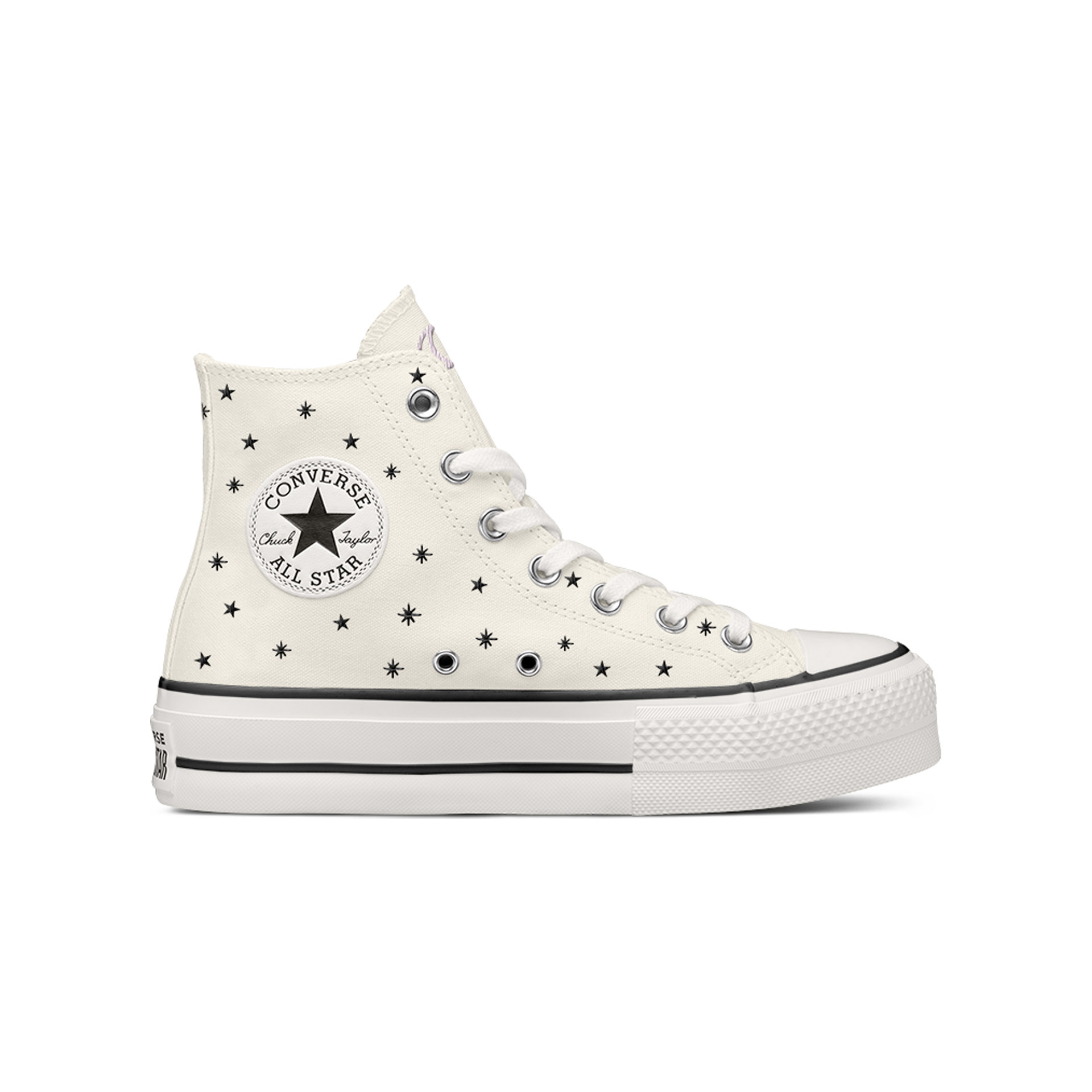 Converse Zapatillas Mujer CHUCK TAYLOR ALL STAR LIFT lateral exterior Converse Zapatillas Mujer CHUCK TAYLOR ALL STAR LIFT lateral exterior