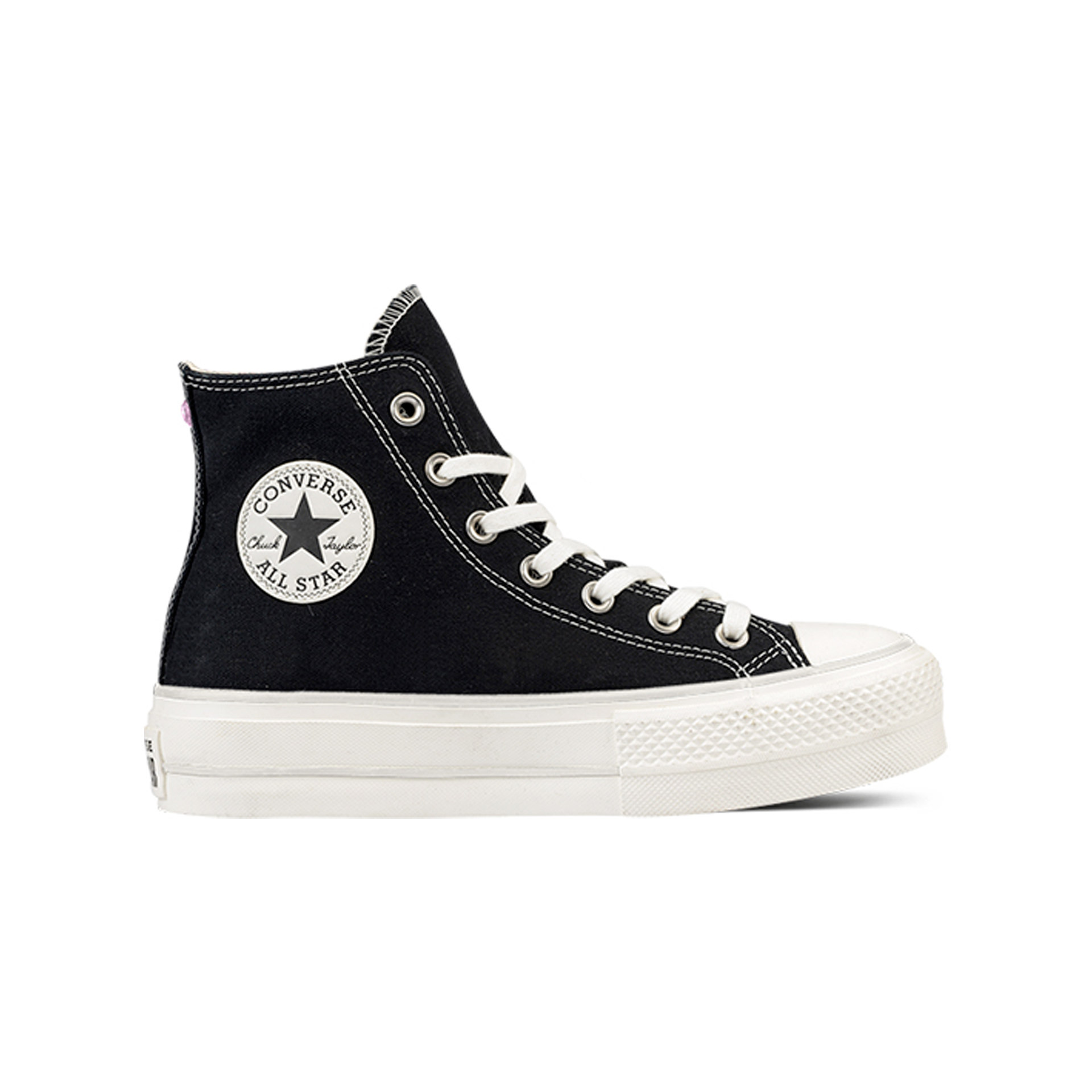 Converse Zapatillas Mujer CHUCK TAYLOR ALL STAR LIFT lateral exterior Converse Zapatillas Mujer CHUCK TAYLOR ALL STAR LIFT lateral exterior