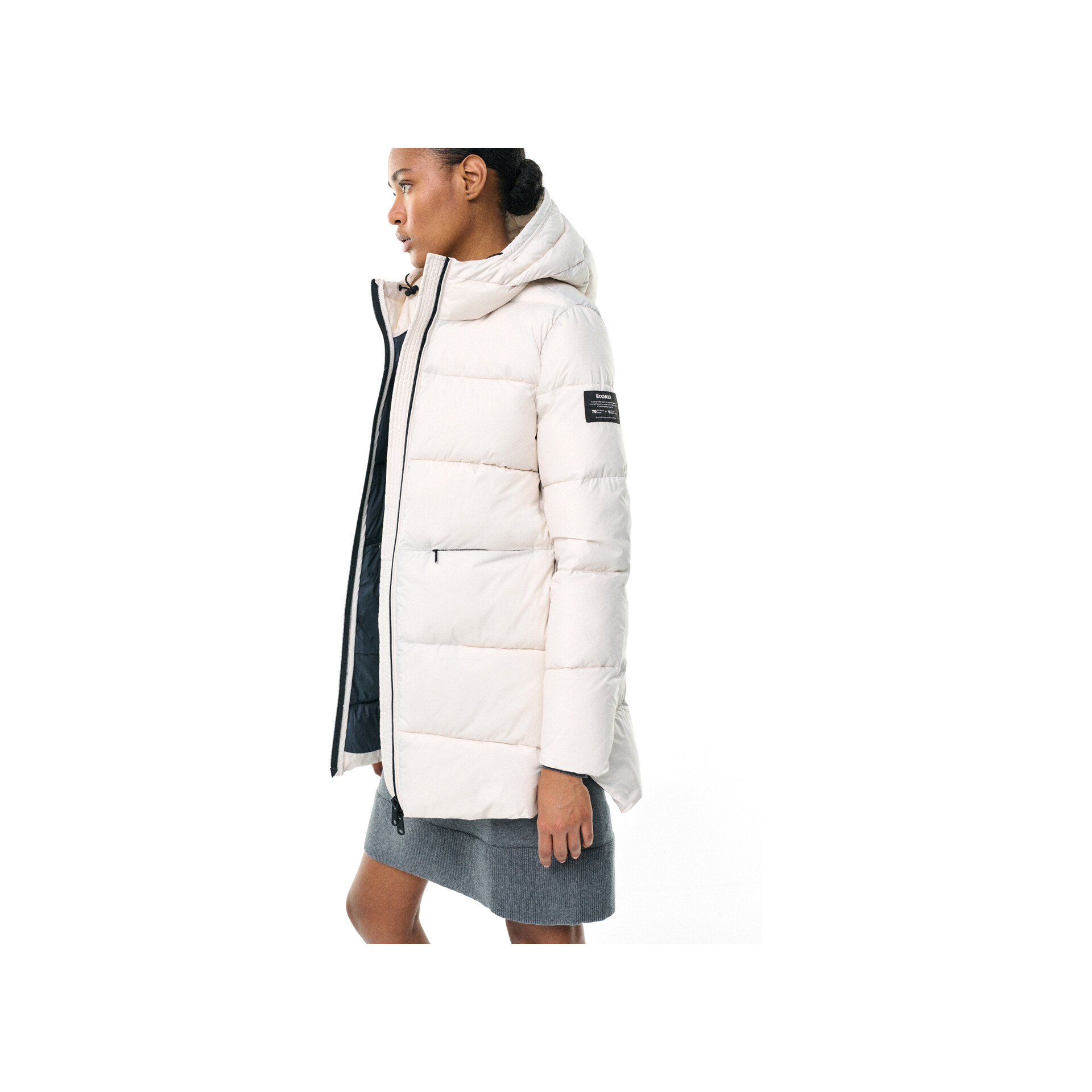 Ecoalf Chaqueta Mujer MARANGUALF JACKET WOMAN vista trasera Ecoalf Chaqueta Mujer MARANGUALF JACKET WOMAN vista trasera
