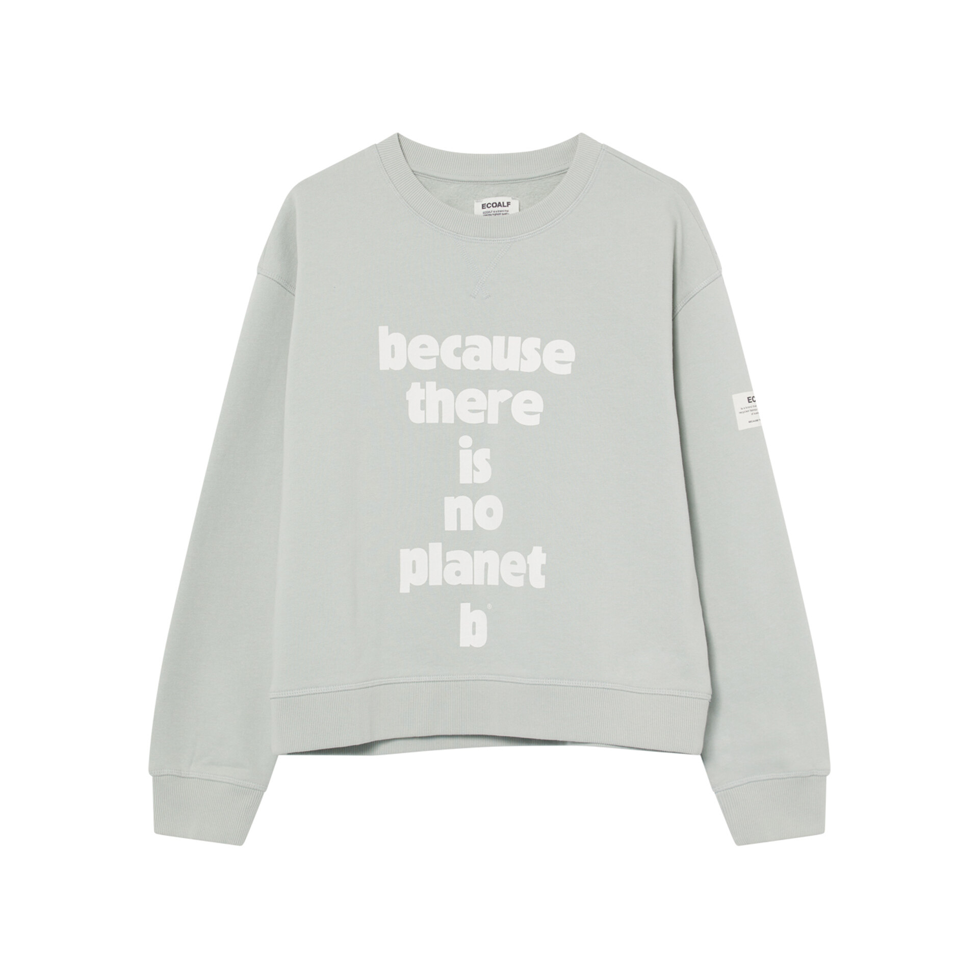 Ecoalf Sudadera Mujer CLAIMALF SWEAT WOMAN vista frontal Ecoalf Sudadera Mujer CLAIMALF SWEAT WOMAN vista frontal