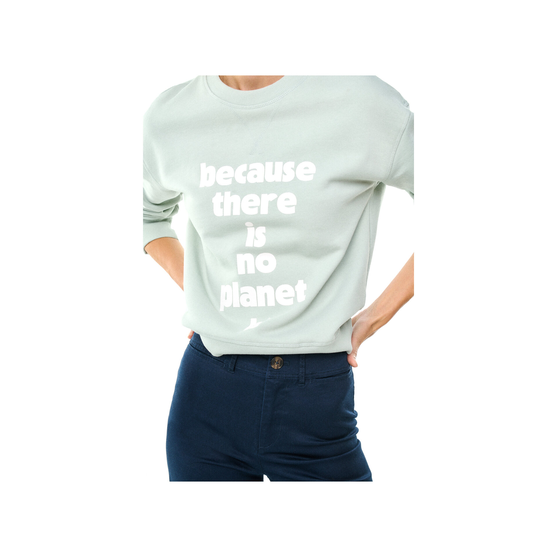 Ecoalf Sudadera Mujer CLAIMALF SWEAT WOMAN vista trasera Ecoalf Sudadera Mujer CLAIMALF SWEAT WOMAN vista trasera