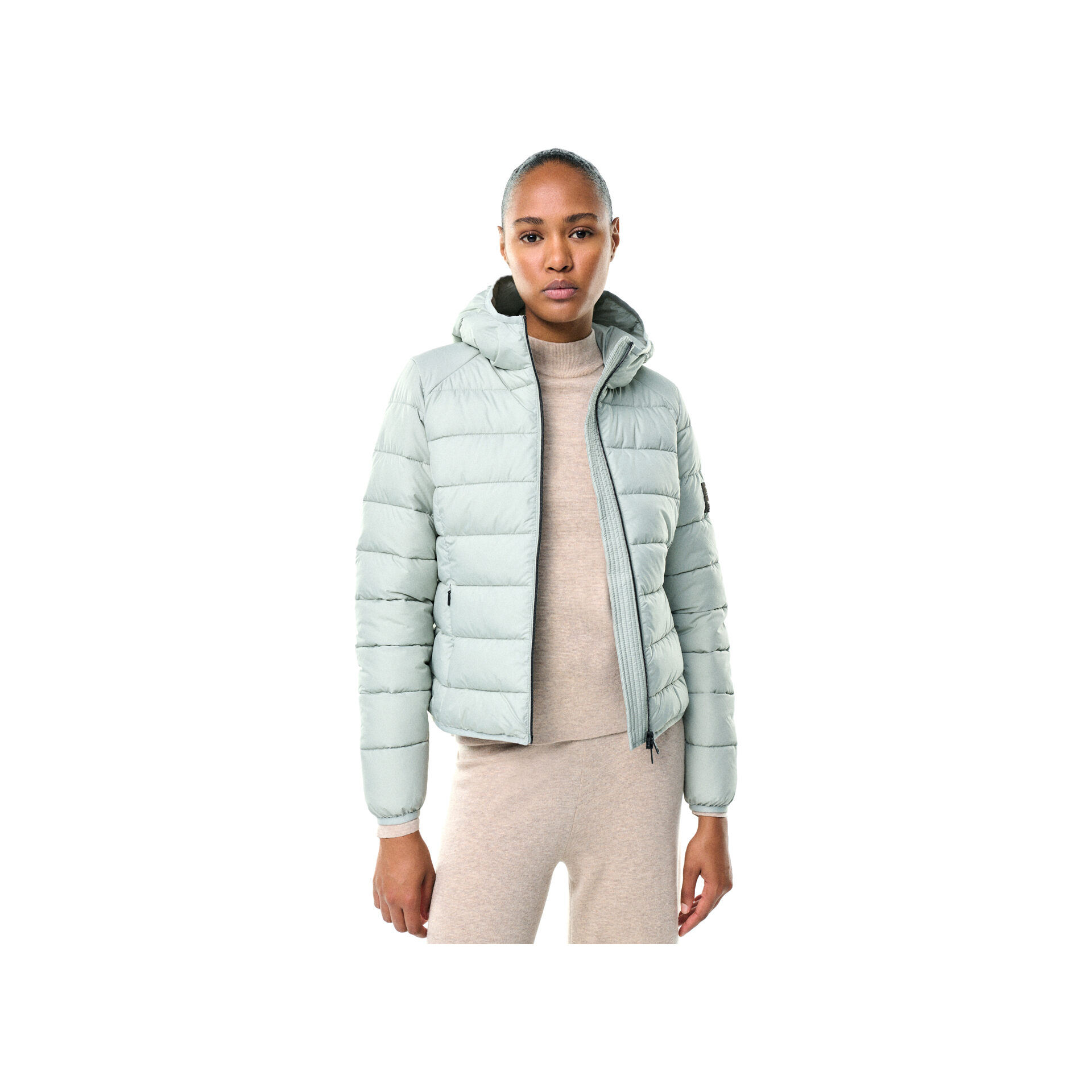 Ecoalf Chaqueta Mujer ASPALF JACKET WOMAN vista trasera Ecoalf Chaqueta Mujer ASPALF JACKET WOMAN vista trasera