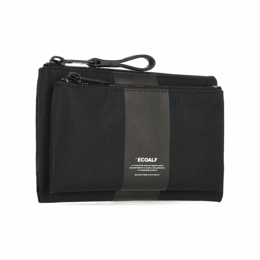 ECOALF 2 POCKETALF WALLET negro