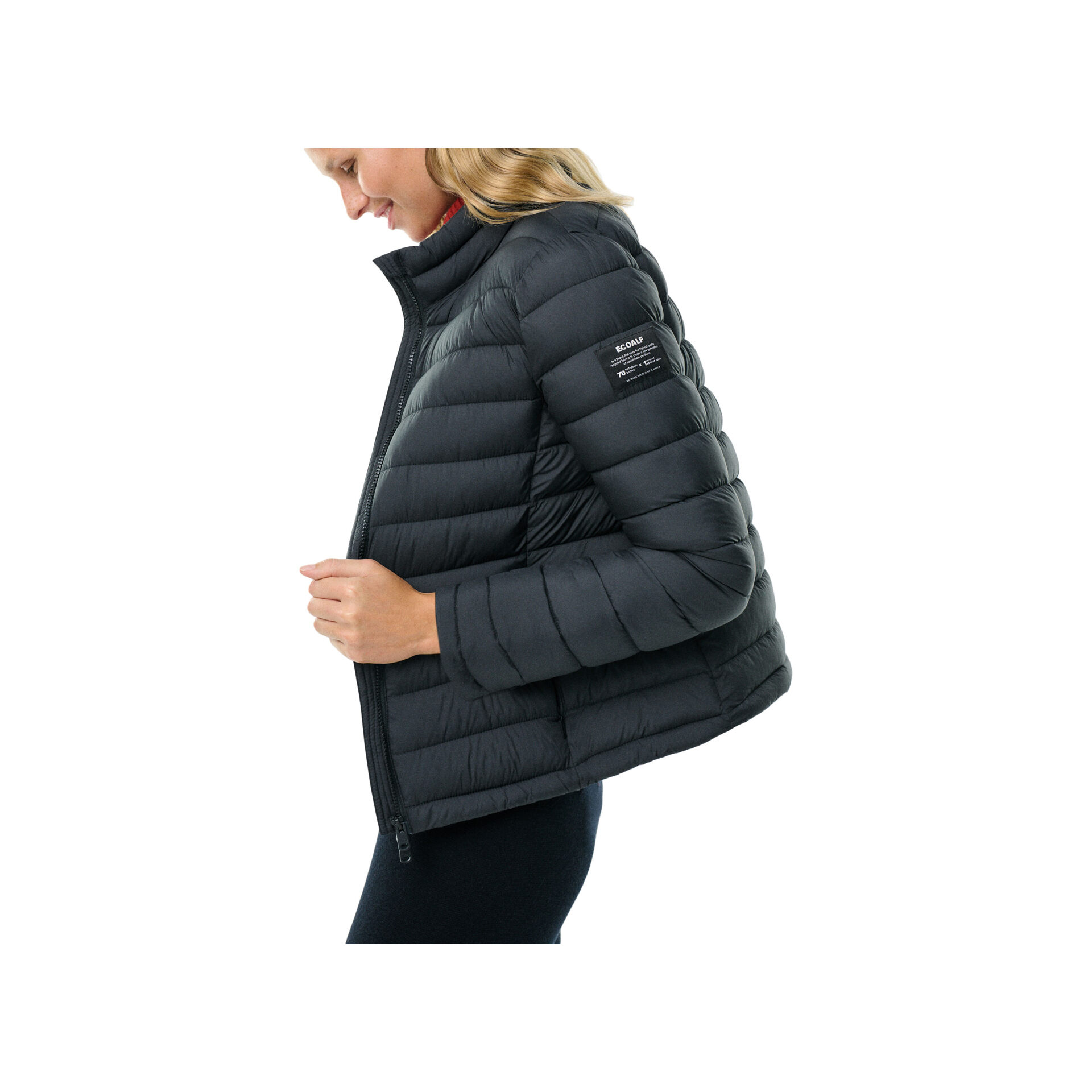 Ecoalf Aspalf Jacket Woman gris chaquetas mujer