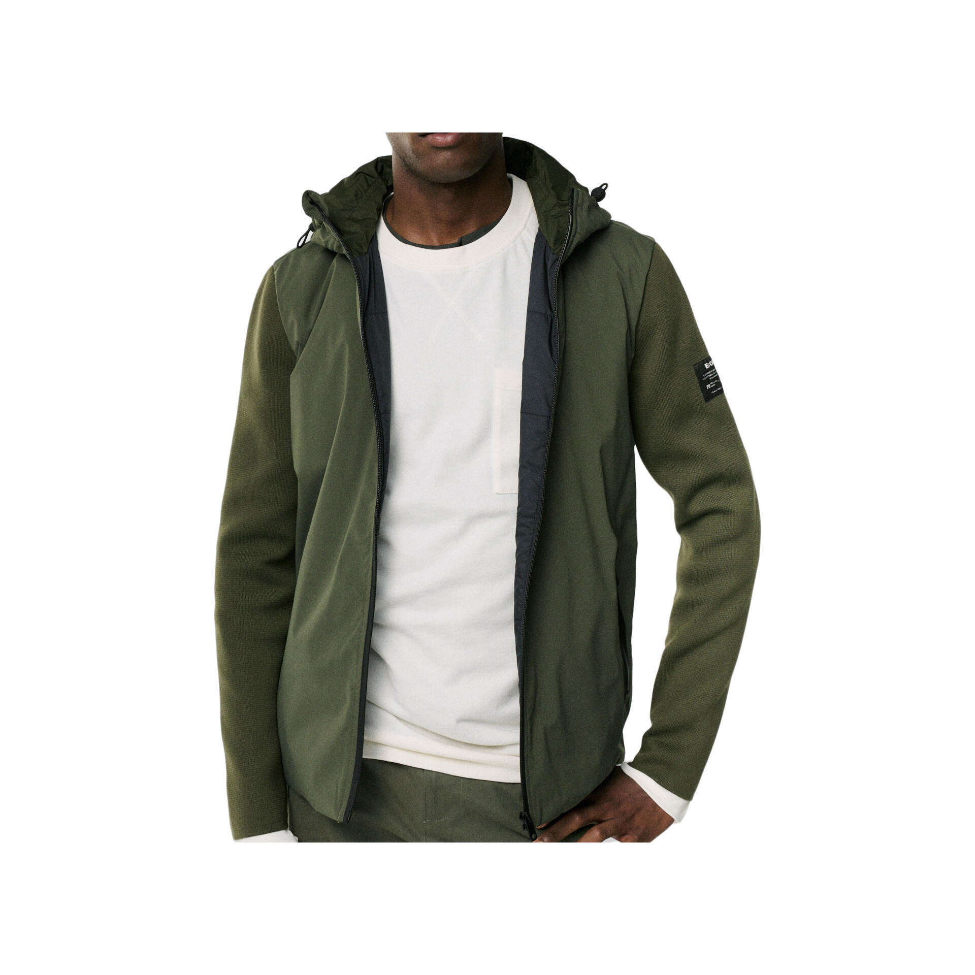 Ecoalf Chaqueta Hombre BERGAALF KNIT MAN vista frontal Ecoalf Chaqueta Hombre BERGAALF KNIT MAN vista frontal
