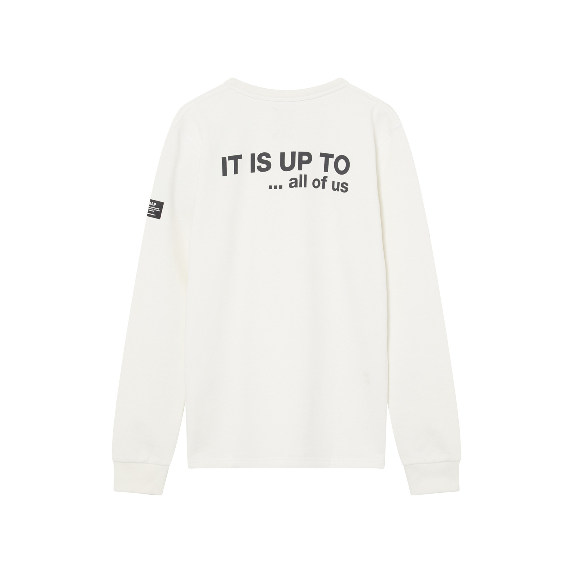 Ecoalf Sudadera Hombre UPOALF SWEATSHIRT MAN vista trasera Ecoalf Sudadera Hombre UPOALF SWEATSHIRT MAN vista trasera