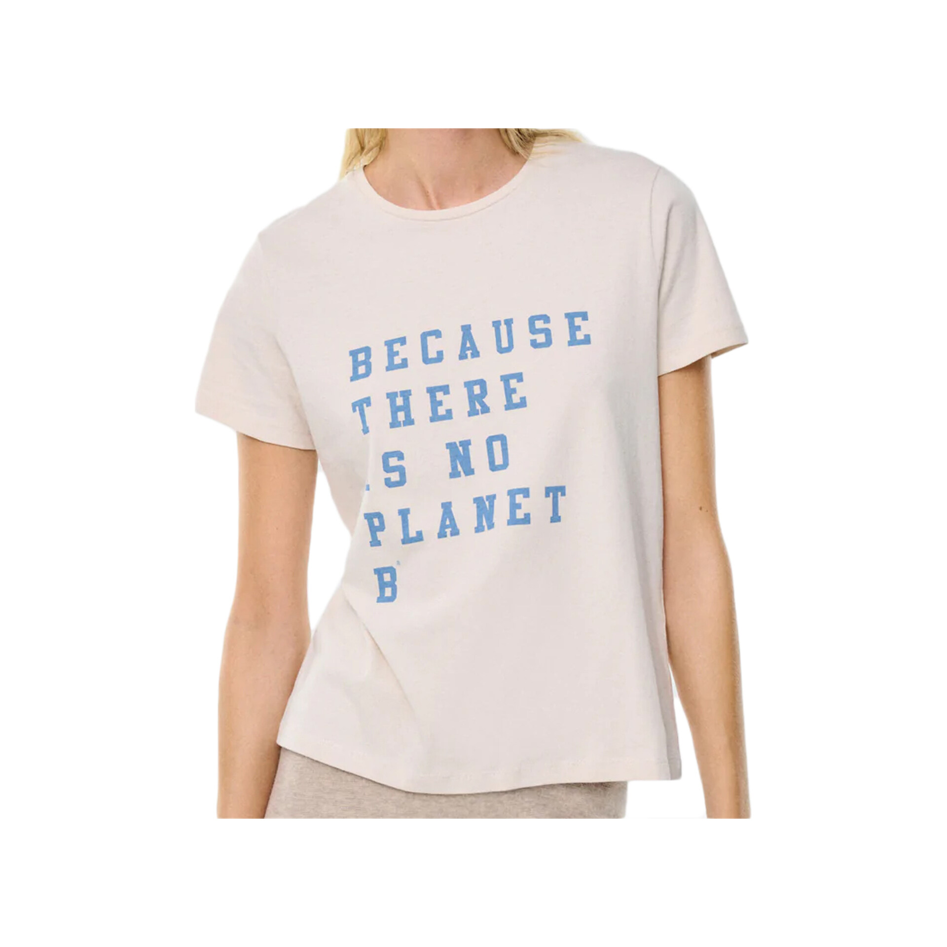 Ecoalf Camiseta Mujer STAYALF T-SHIRT WOMAN vista frontal Ecoalf Camiseta Mujer STAYALF T-SHIRT WOMAN vista frontal
