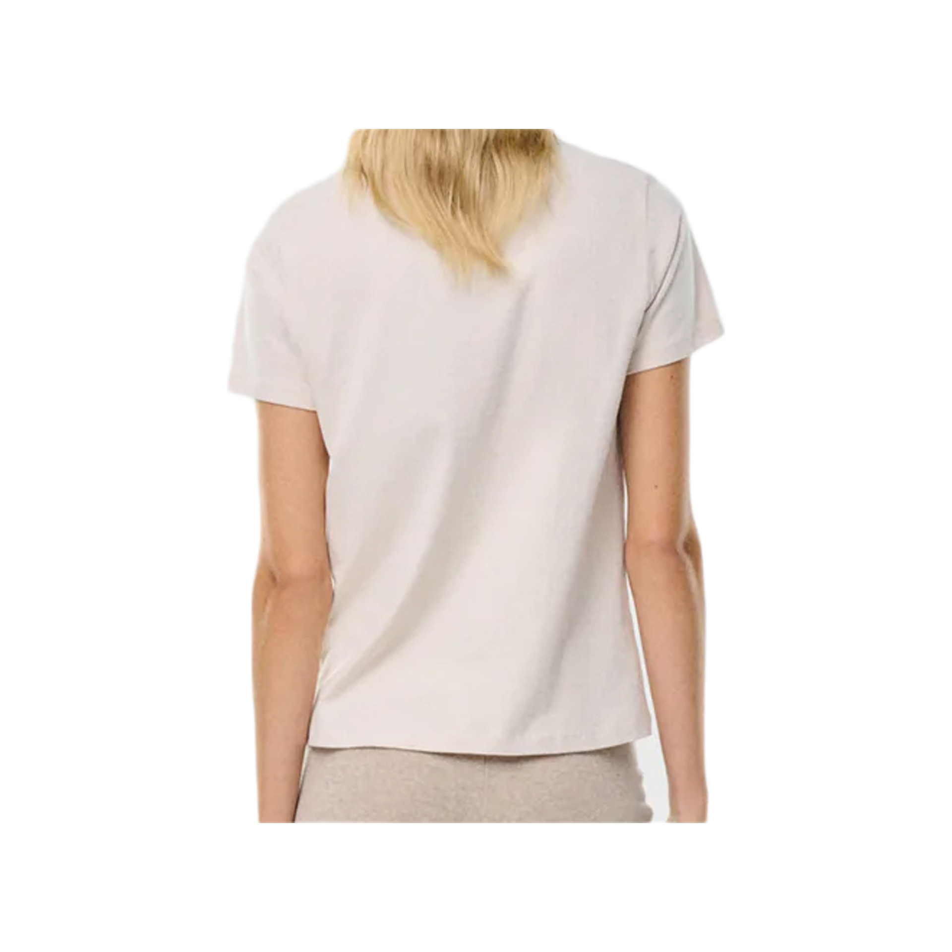 Ecoalf Camiseta Mujer STAYALF T-SHIRT WOMAN vista trasera Ecoalf Camiseta Mujer STAYALF T-SHIRT WOMAN vista trasera