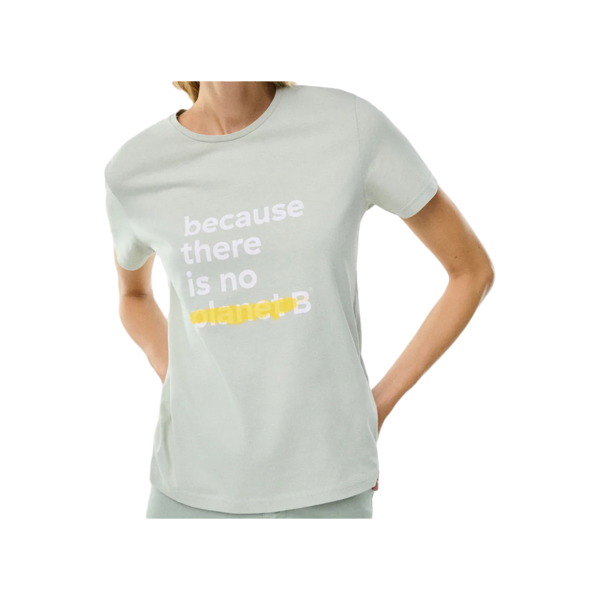 Ecoalf Camiseta Mujer UNDERLINEDALF T-SHIRT WOMAN vista frontal Ecoalf Camiseta Mujer UNDERLINEDALF T-SHIRT WOMAN vista frontal