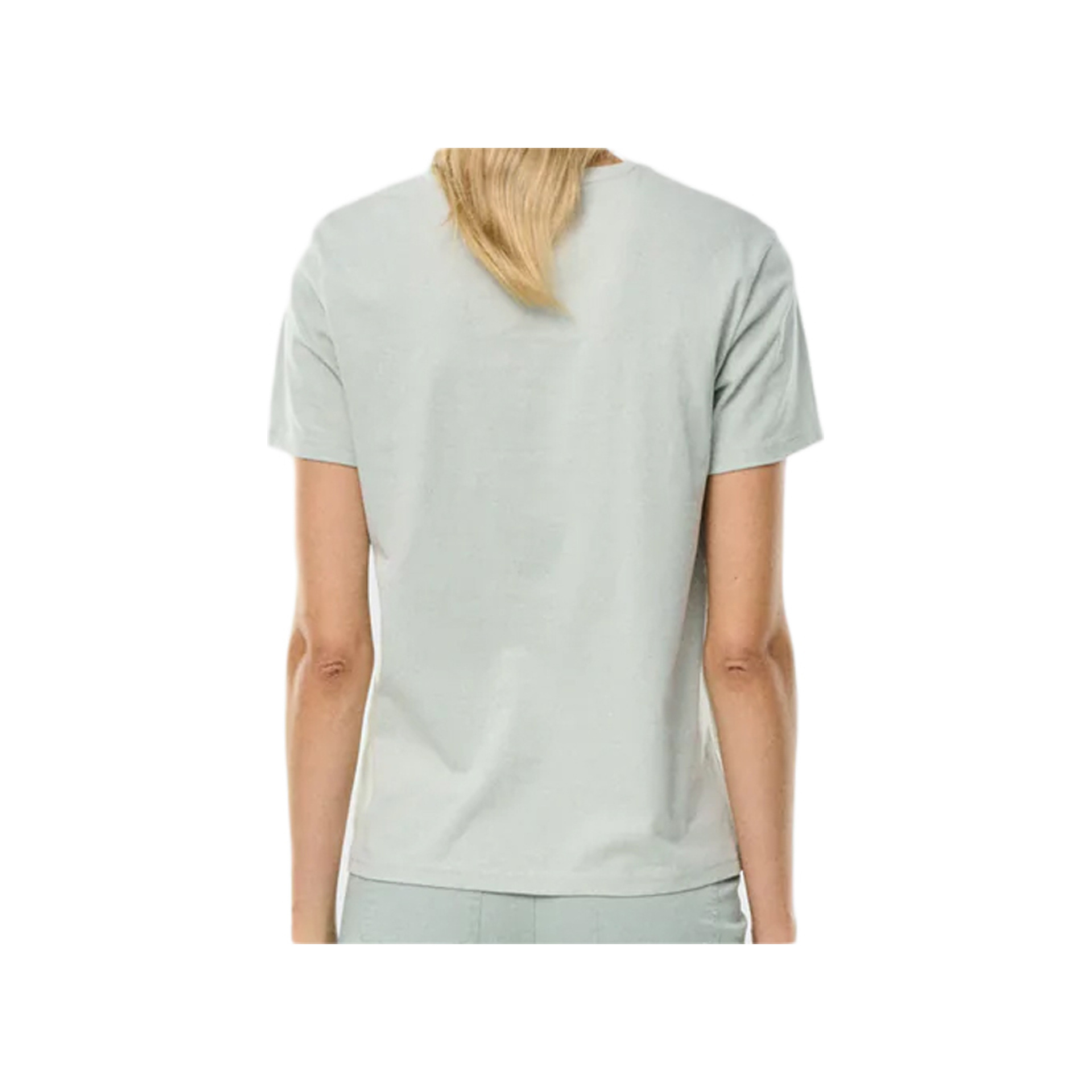 Ecoalf Camiseta Mujer UNDERLINEDALF T-SHIRT WOMAN vista trasera Ecoalf Camiseta Mujer UNDERLINEDALF T-SHIRT WOMAN vista trasera