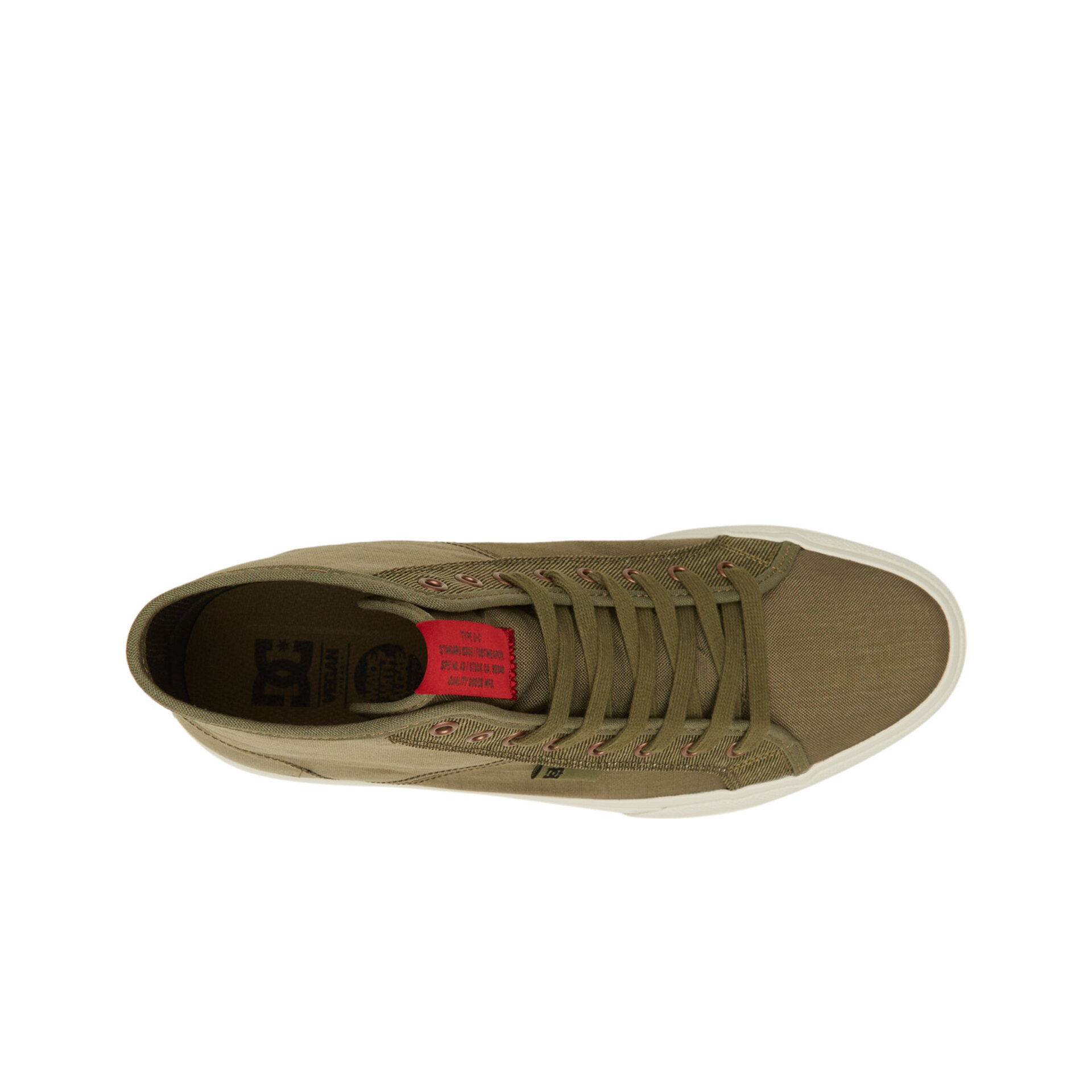 Dc Shoes Zapatillas Hombre MANUAL HI TXSE vista trasera Dc Shoes Zapatillas Hombre MANUAL HI TXSE vista trasera