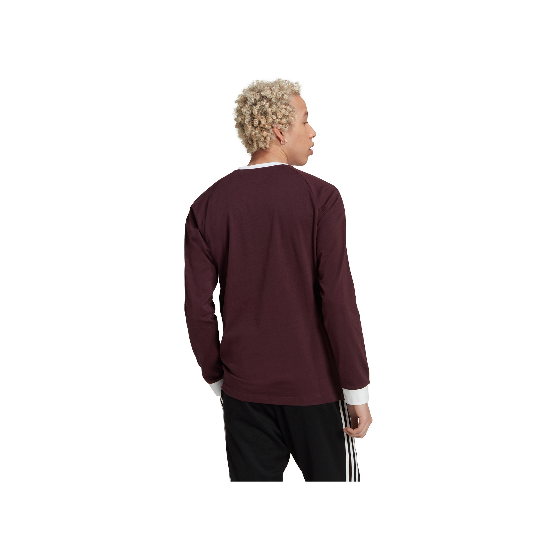 adidas Camiseta Hombre 3-STRIPES LS T 03 adidas Camiseta Hombre 3-STRIPES LS T 03