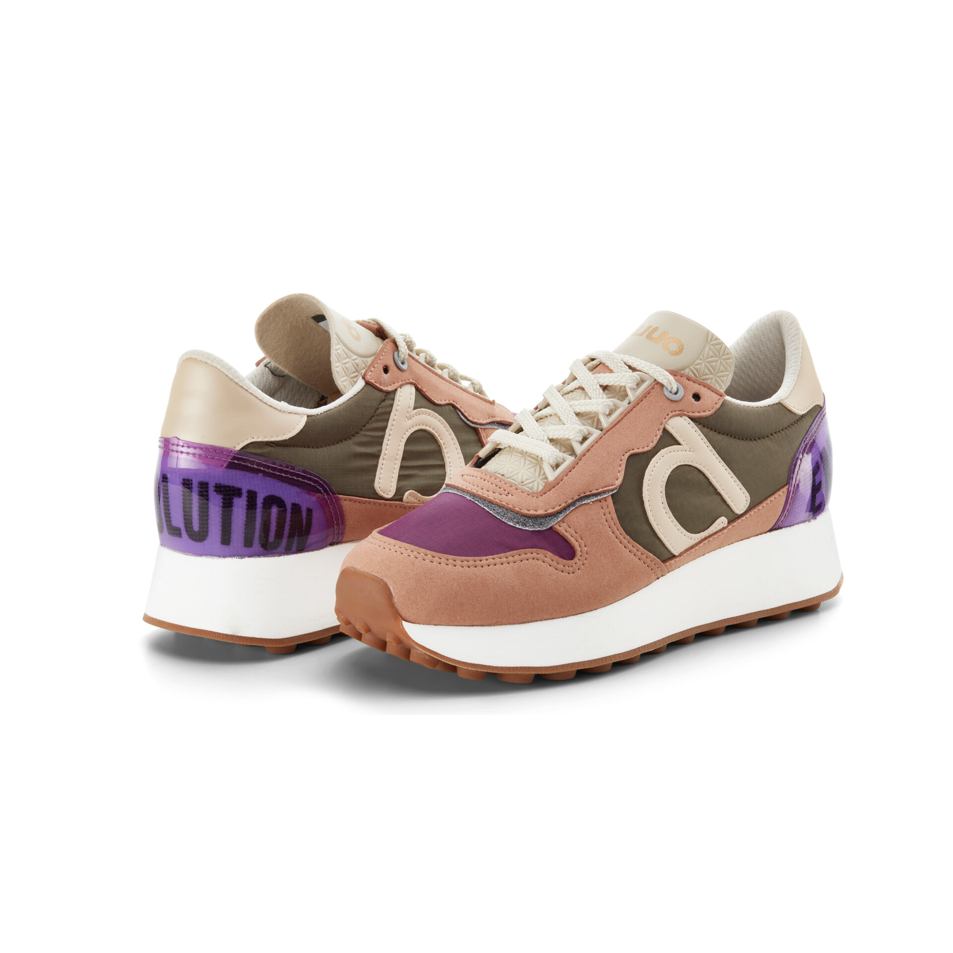Duuo Zapatillas Mujer CALMA HIGH 046 vista trasera Duuo Zapatillas Mujer CALMA HIGH 046 vista trasera