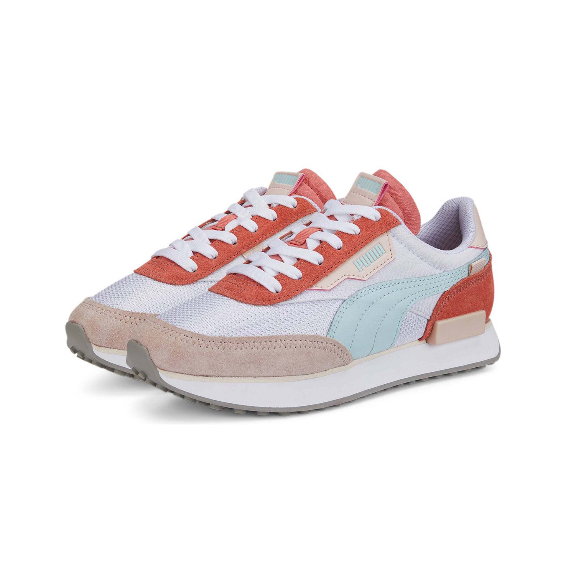 Zapatillas Puma Future Rider Soft white rose para mujer