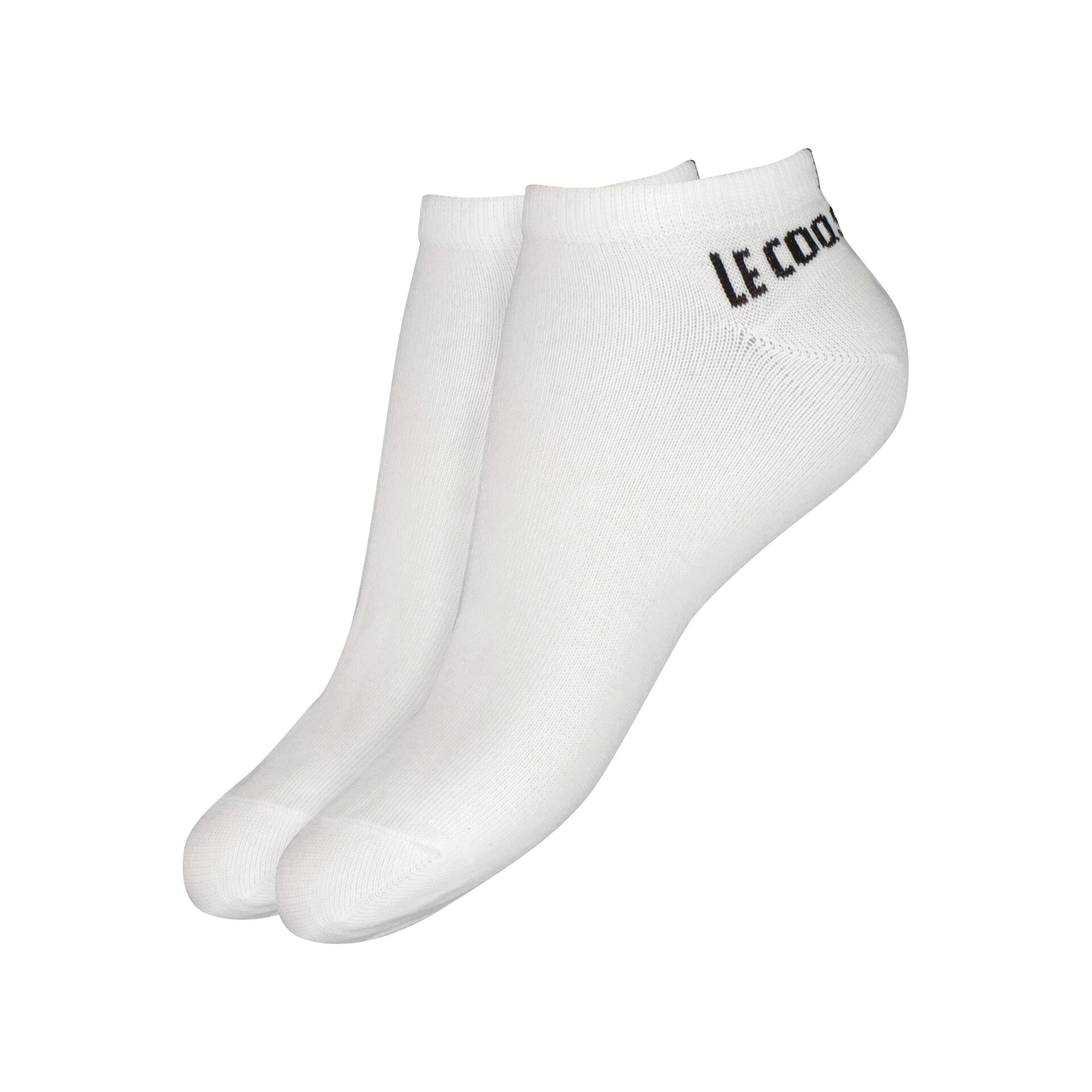 Le Coq Sportif Calcetines ESS No Show Socks X2 N1 vista frontal Le Coq Sportif Calcetines ESS No Show Socks X2 N1 vista frontal