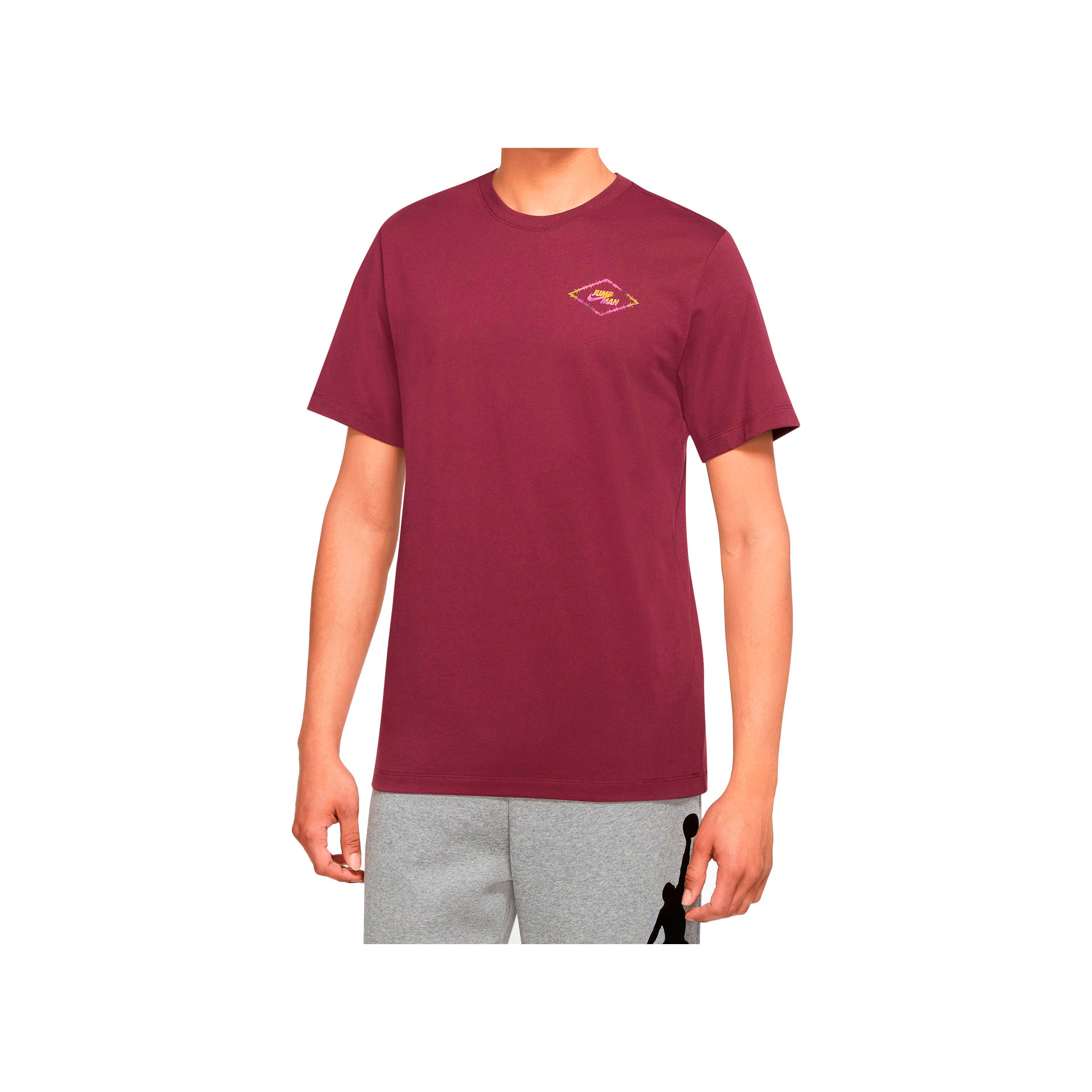 Nike Camiseta Hombre M J FLT MVP HBR SS CREW vista frontal Nike Camiseta Hombre M J FLT MVP HBR SS CREW vista frontal
