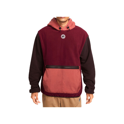 NIKE M NSW SPU HOODY POLAR granate