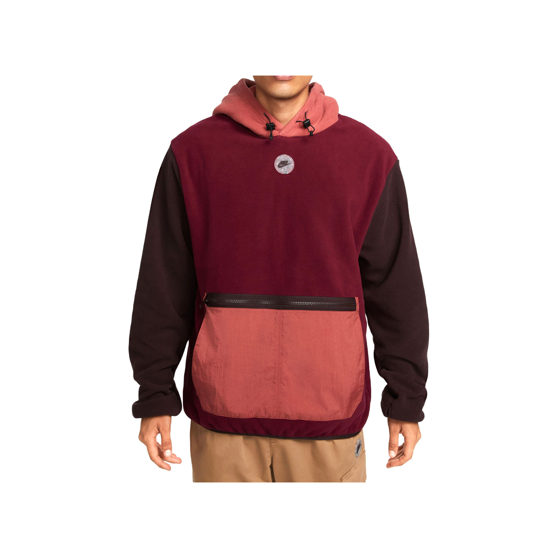 Nike Sudadera Hombre M NSW SPU HOODY POLAR vista frontal Nike Sudadera Hombre M NSW SPU HOODY POLAR vista frontal