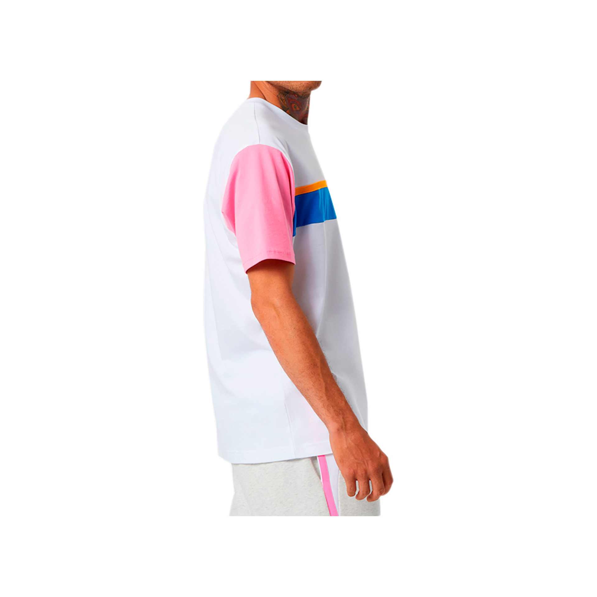 New Balance Camiseta Hombre NB Athletics Amplified Linear Tee vista trasera New Balance Camiseta Hombre NB Athletics Amplified Linear Tee vista trasera