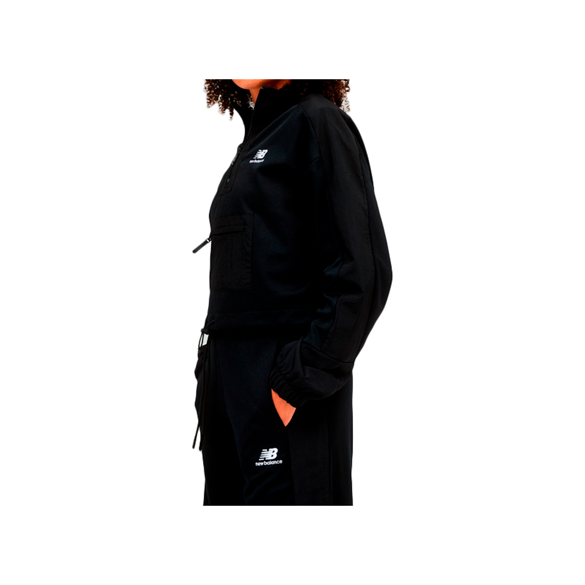 New Balance Chaqueta Mujer NB Athletics Amplified Qtr Zip vista trasera New Balance Chaqueta Mujer NB Athletics Amplified Qtr Zip vista trasera