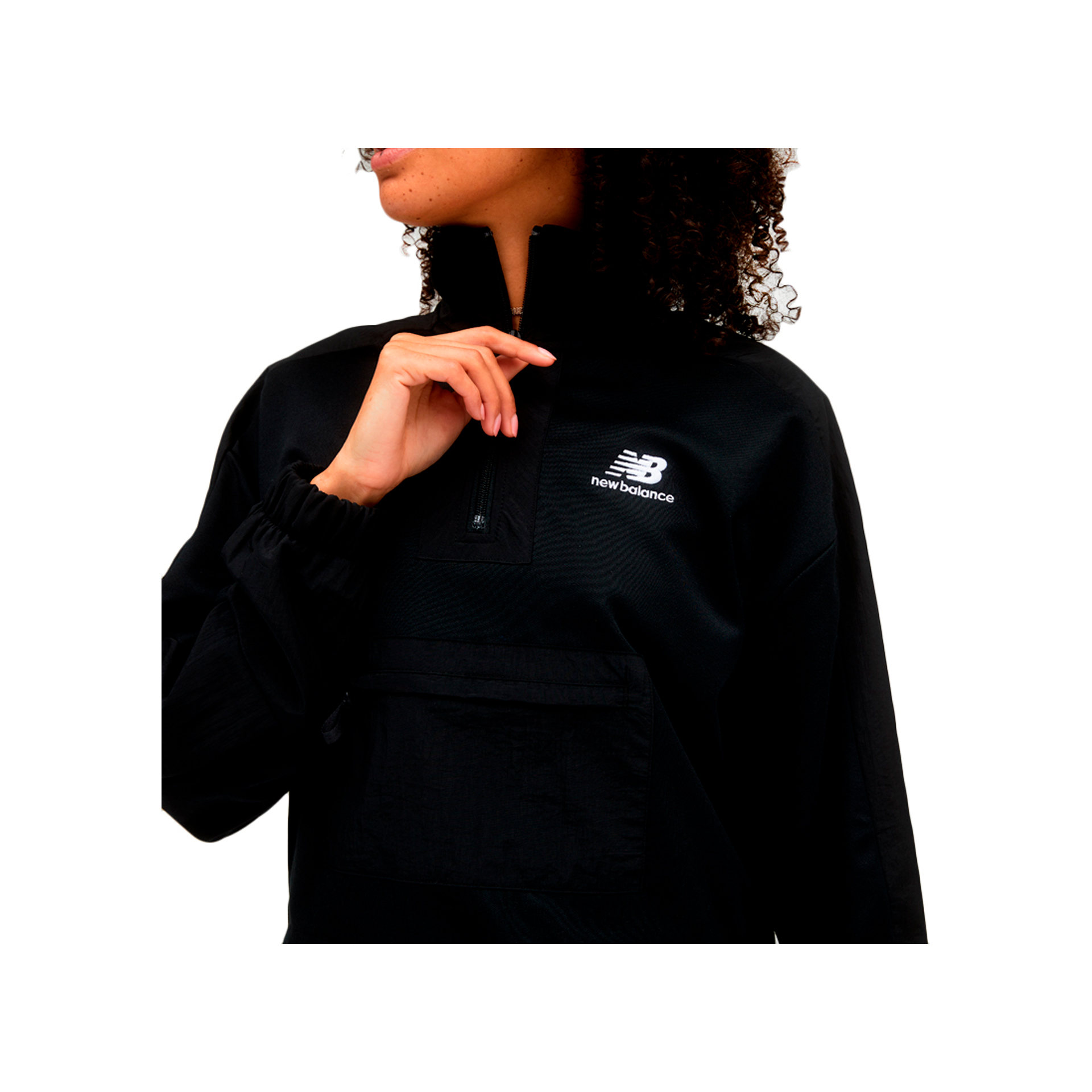 New Balance Chaqueta Mujer NB Athletics Amplified Qtr Zip 04 New Balance Chaqueta Mujer NB Athletics Amplified Qtr Zip 04