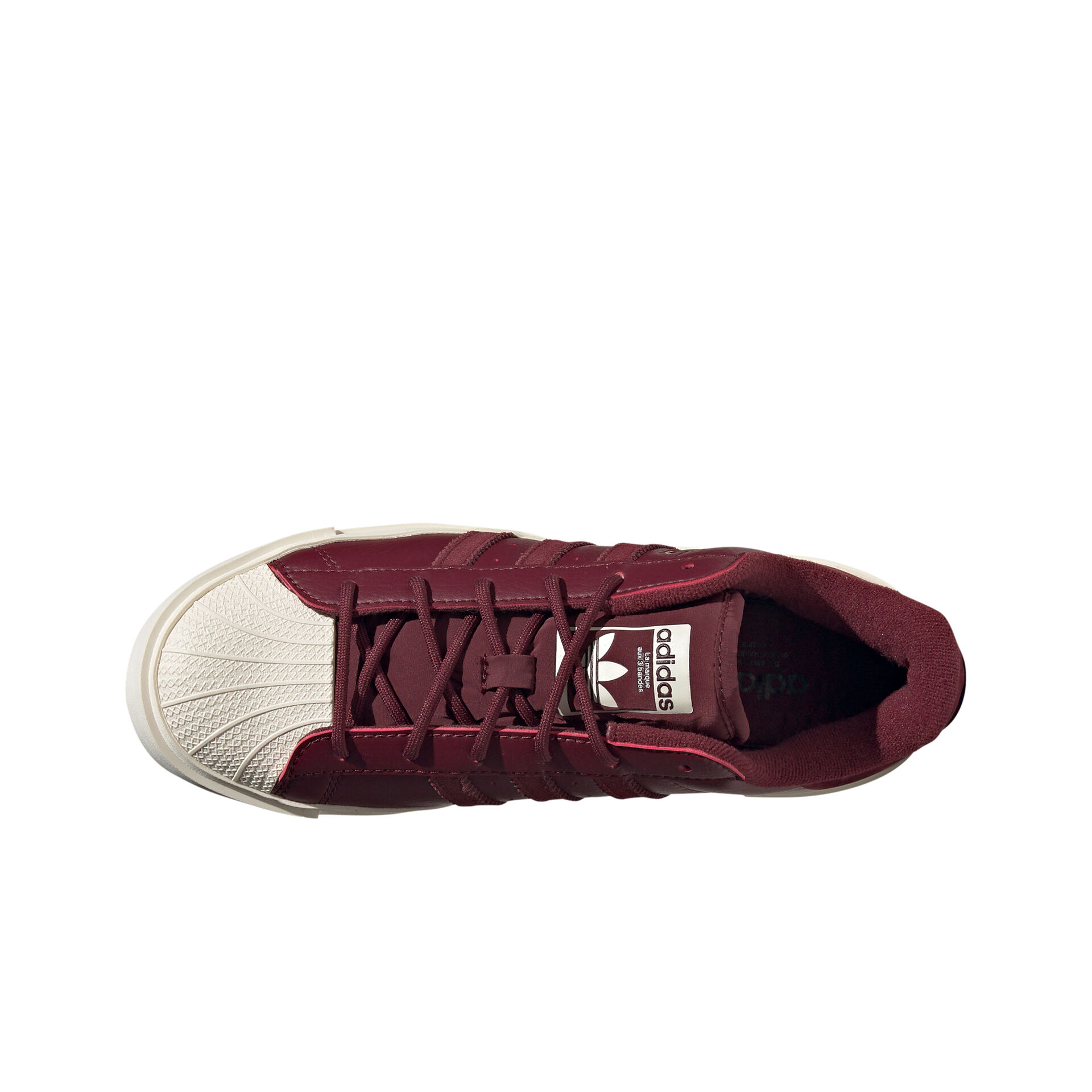 adidas Superstar Bonega X W granate zapatillas mujer | Dooers Sneakers