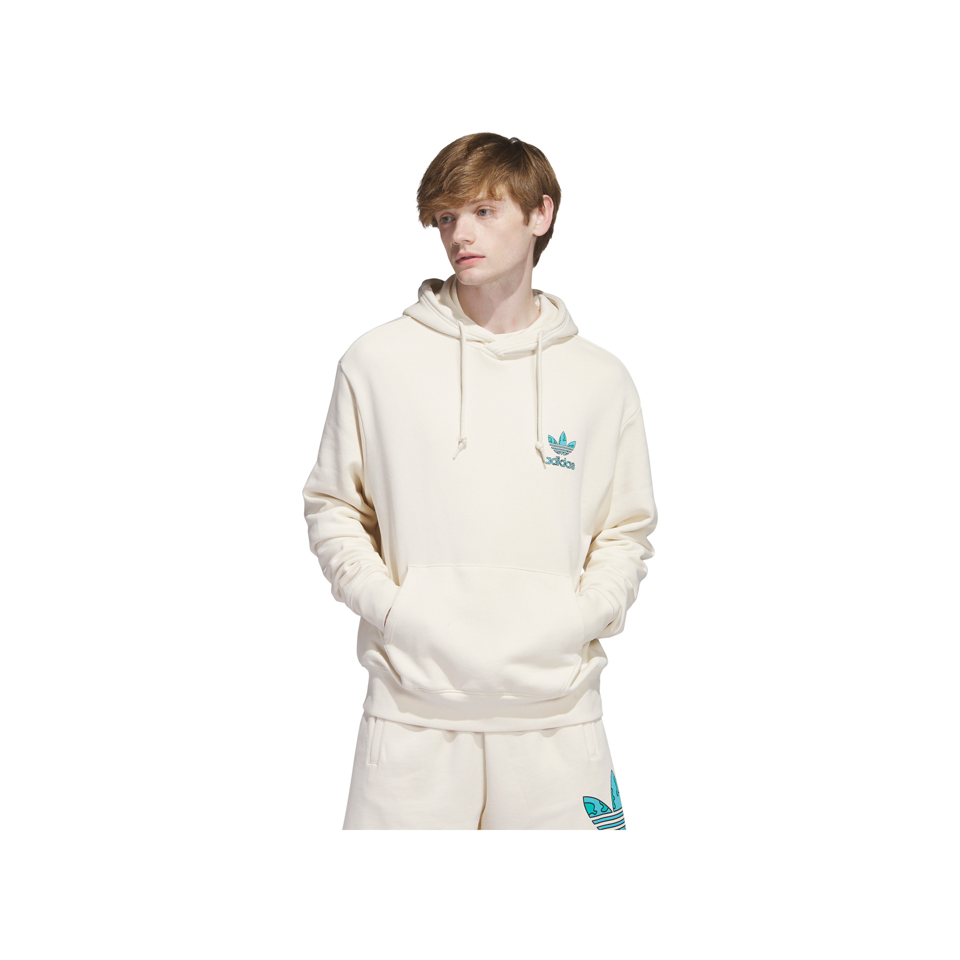 adidas Sudadera Hombre STACKED E HOODY vista trasera adidas Sudadera Hombre STACKED E HOODY vista trasera