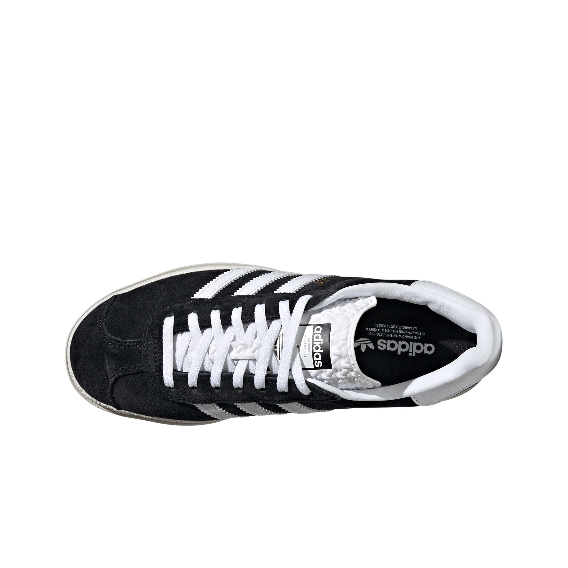 adidas Zapatillas Mujer GAZELLE BOLD W vista frontal girada 45º adidas Zapatillas Mujer GAZELLE BOLD W vista frontal girada 45º
